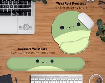 Cute White Mouse Pad With Wrist Support, Ergonomic Bahrain - View #4