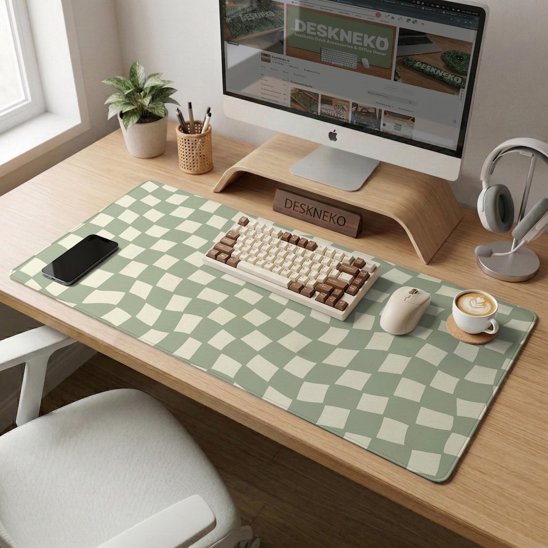 Desk Mat for Keyboard and Mouse, Extended Mousepad XL XXL, Large Gaming ...