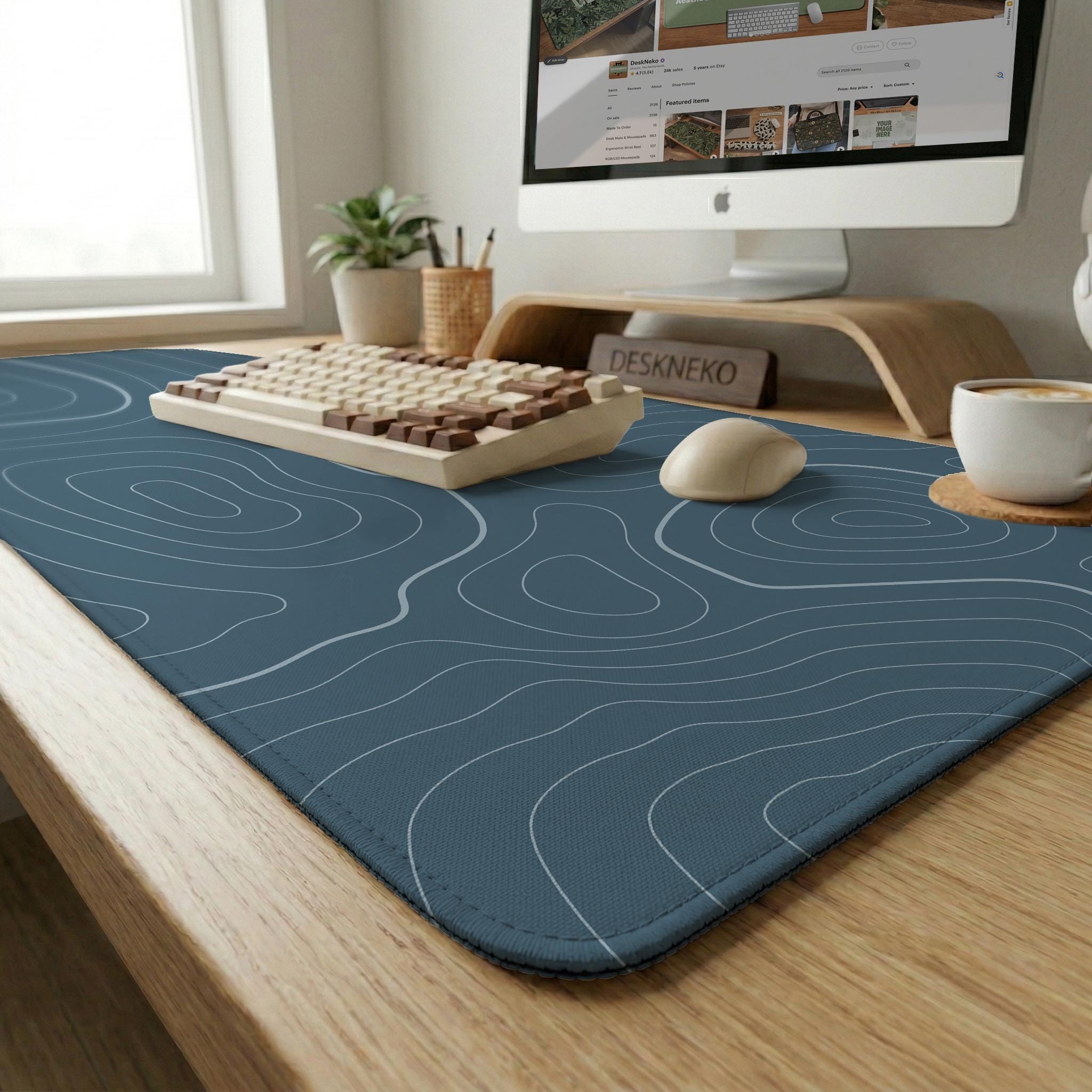 Slate Topographic Mousepad image 4