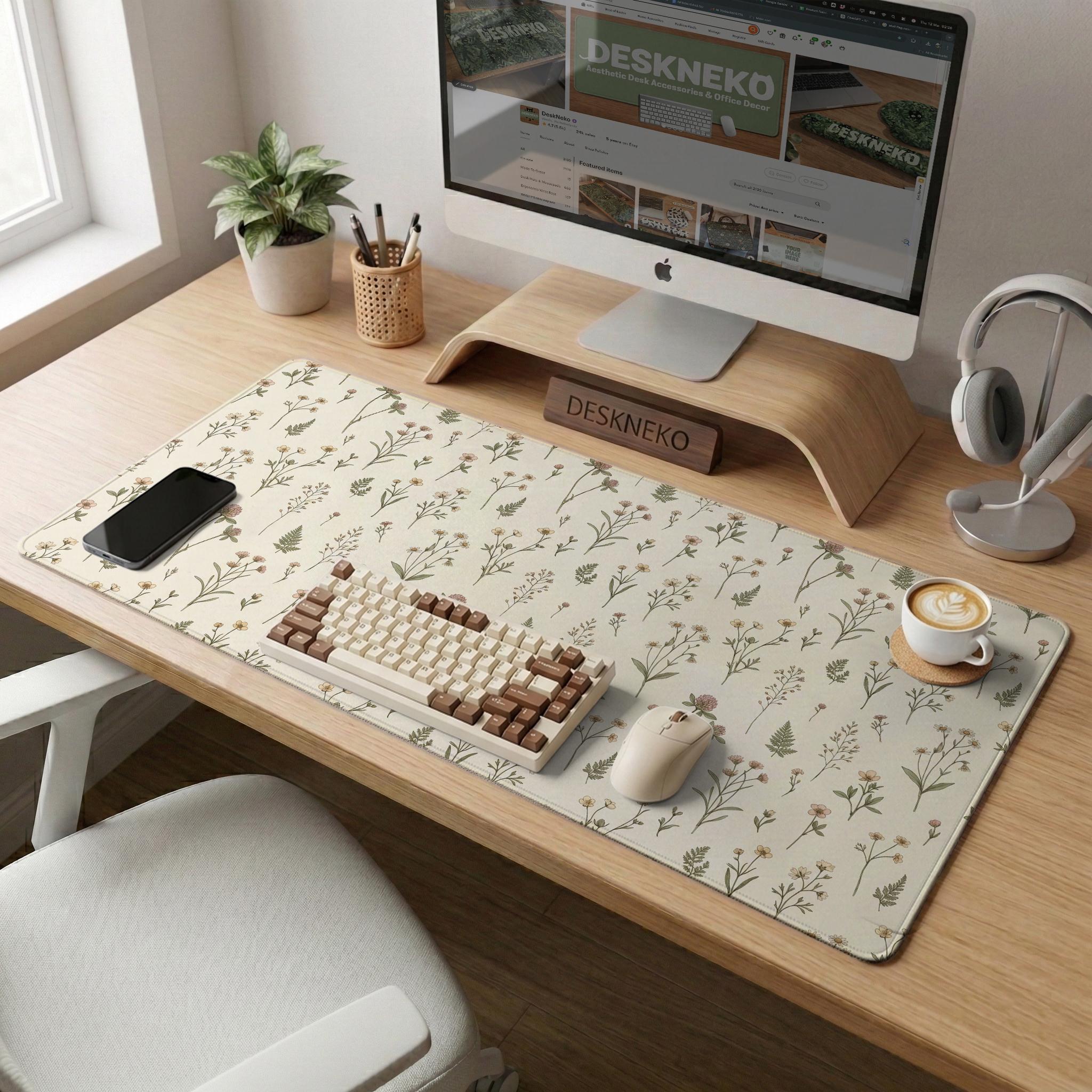 Cottagecore Floral Desk Mat image 3