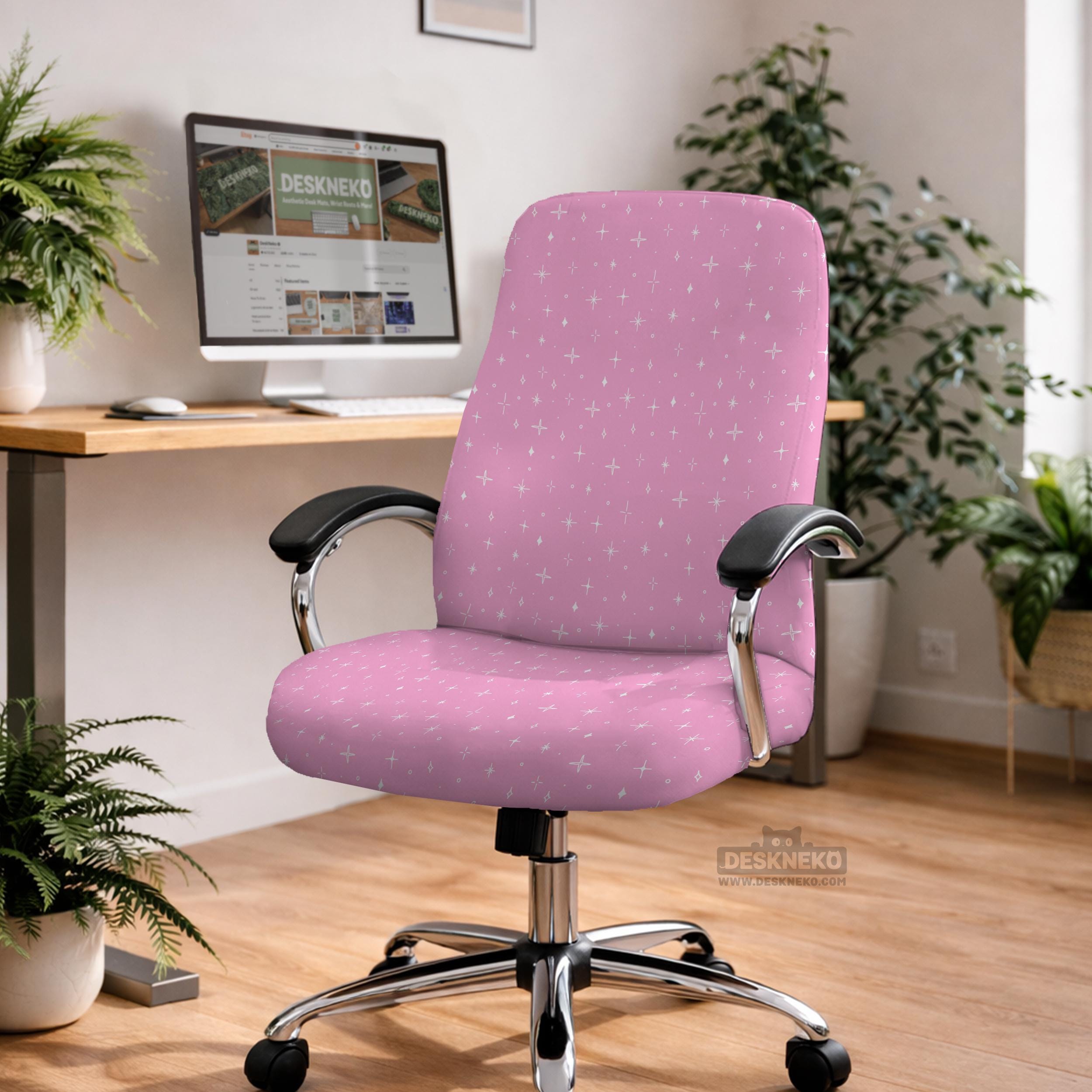 Pink Celestial Chair Cover image 4