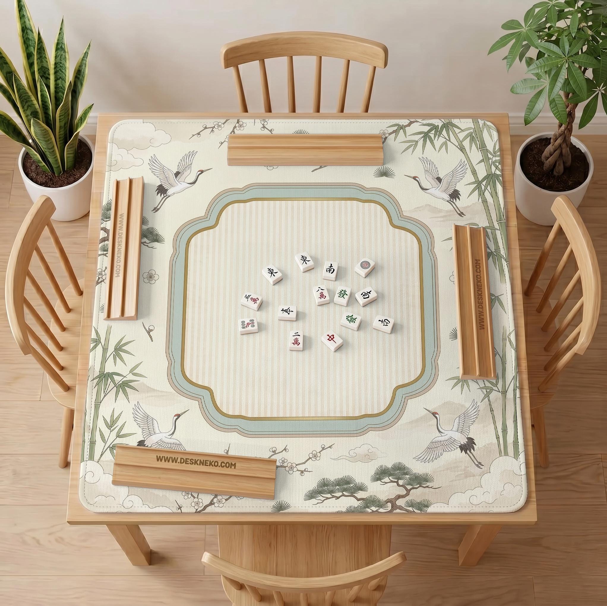 Chinoiserie Mahjong Mat image 3