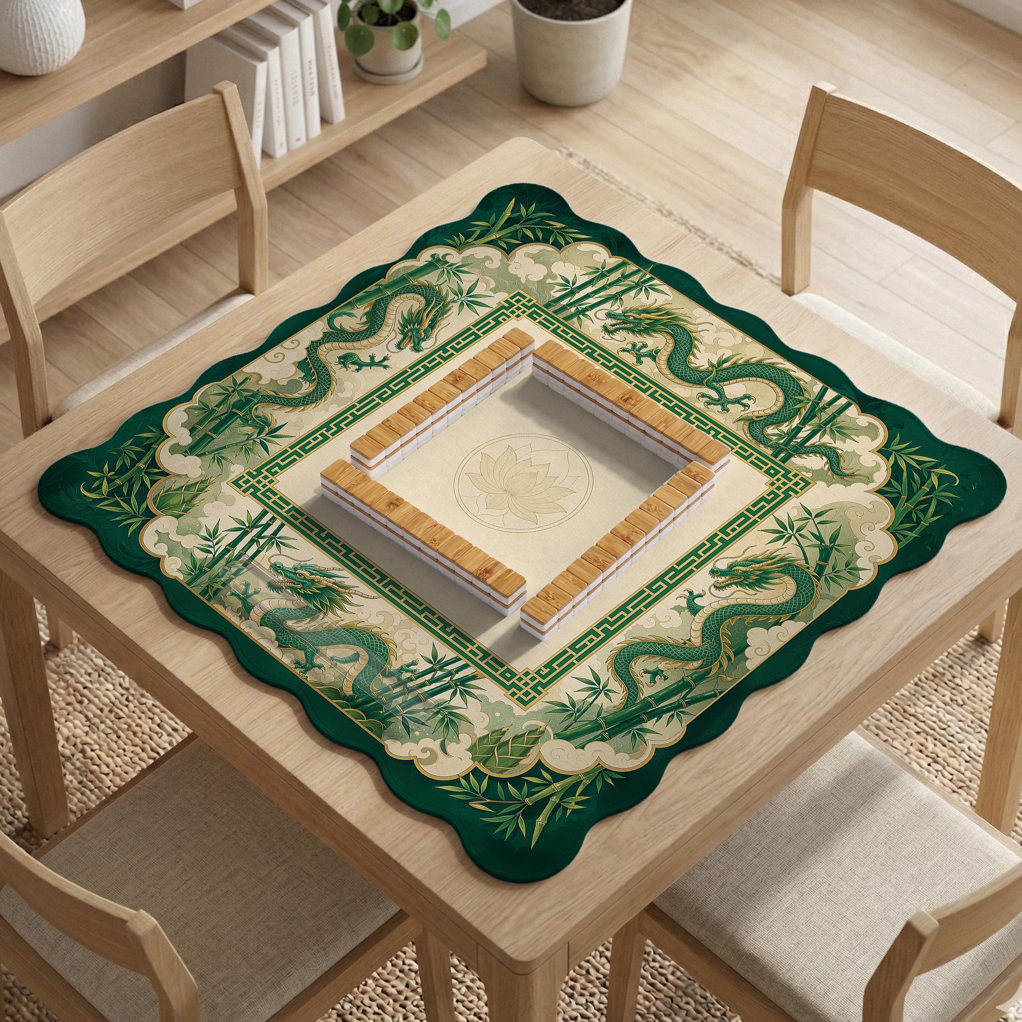 Dragon Bamboo Mahjong Mat image 3