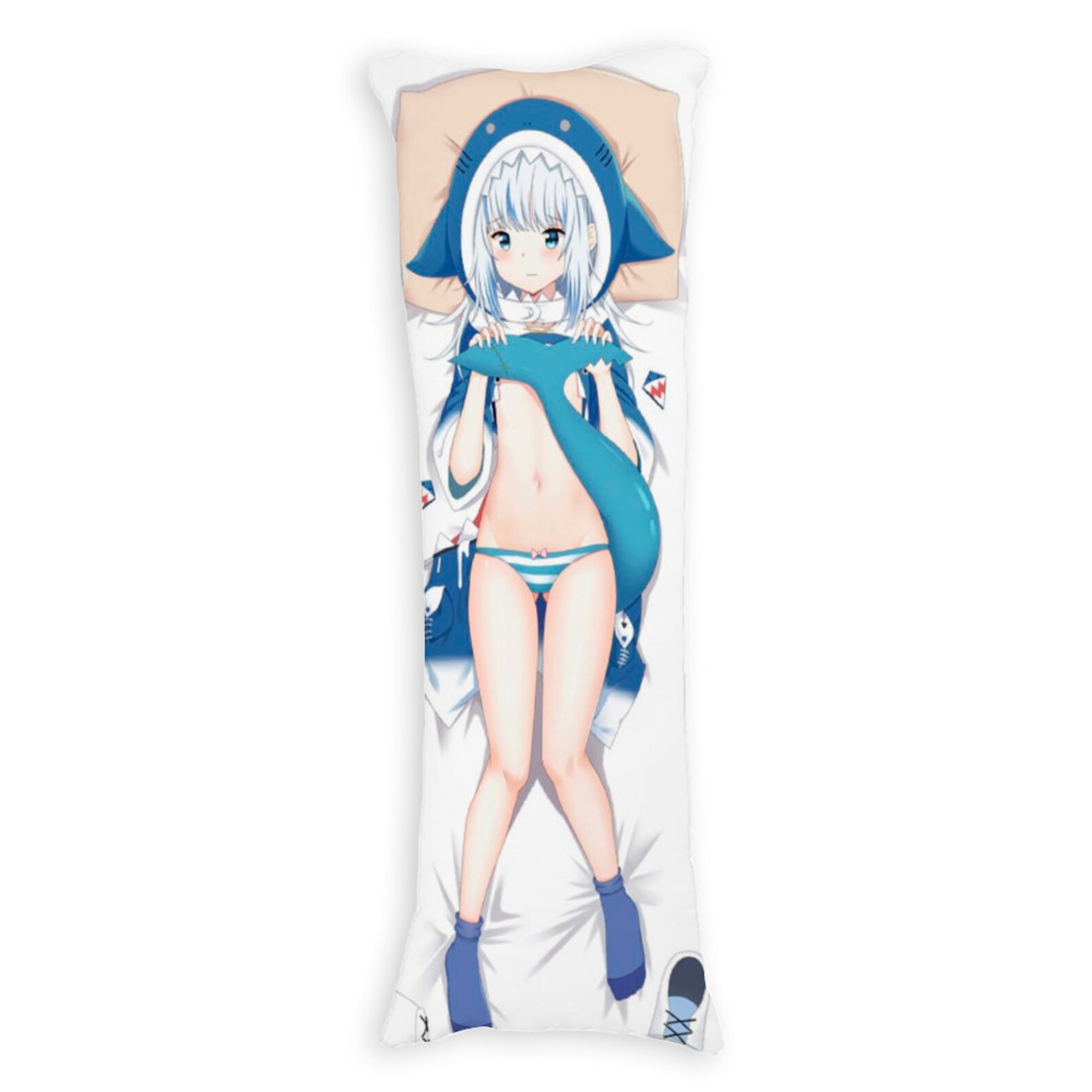 Gawr Gura Body pillow case Hololive dakimakura pillow case Etsy