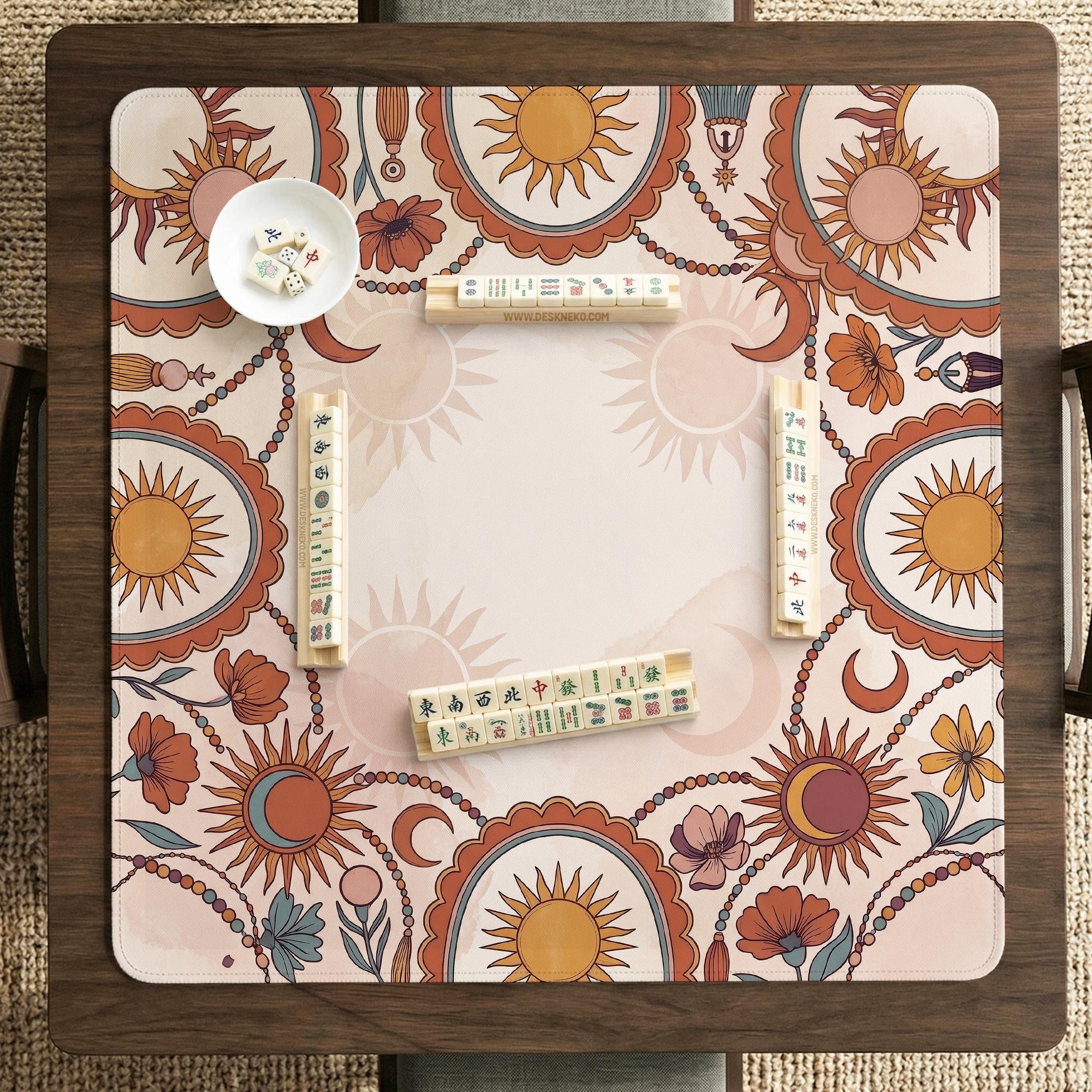 Boho Celestial Mahjong Mat image 2