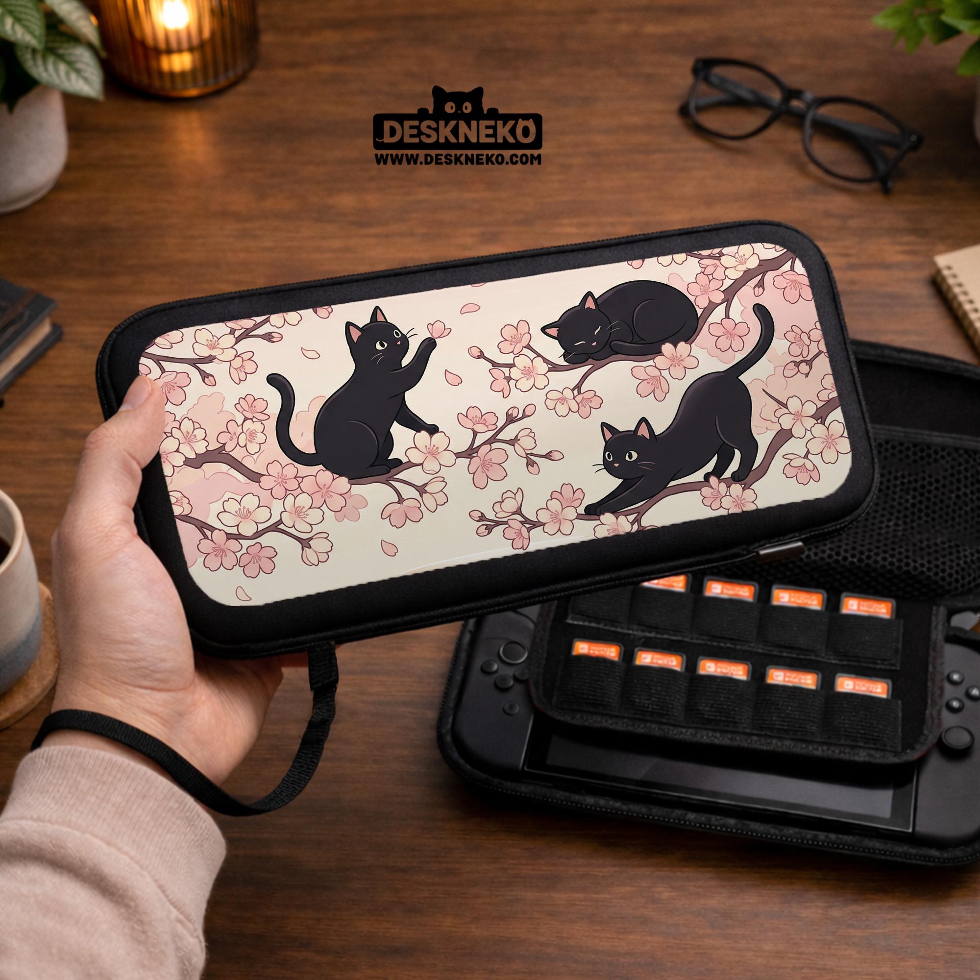 Cherry Blossom Cat Switch Case image 2