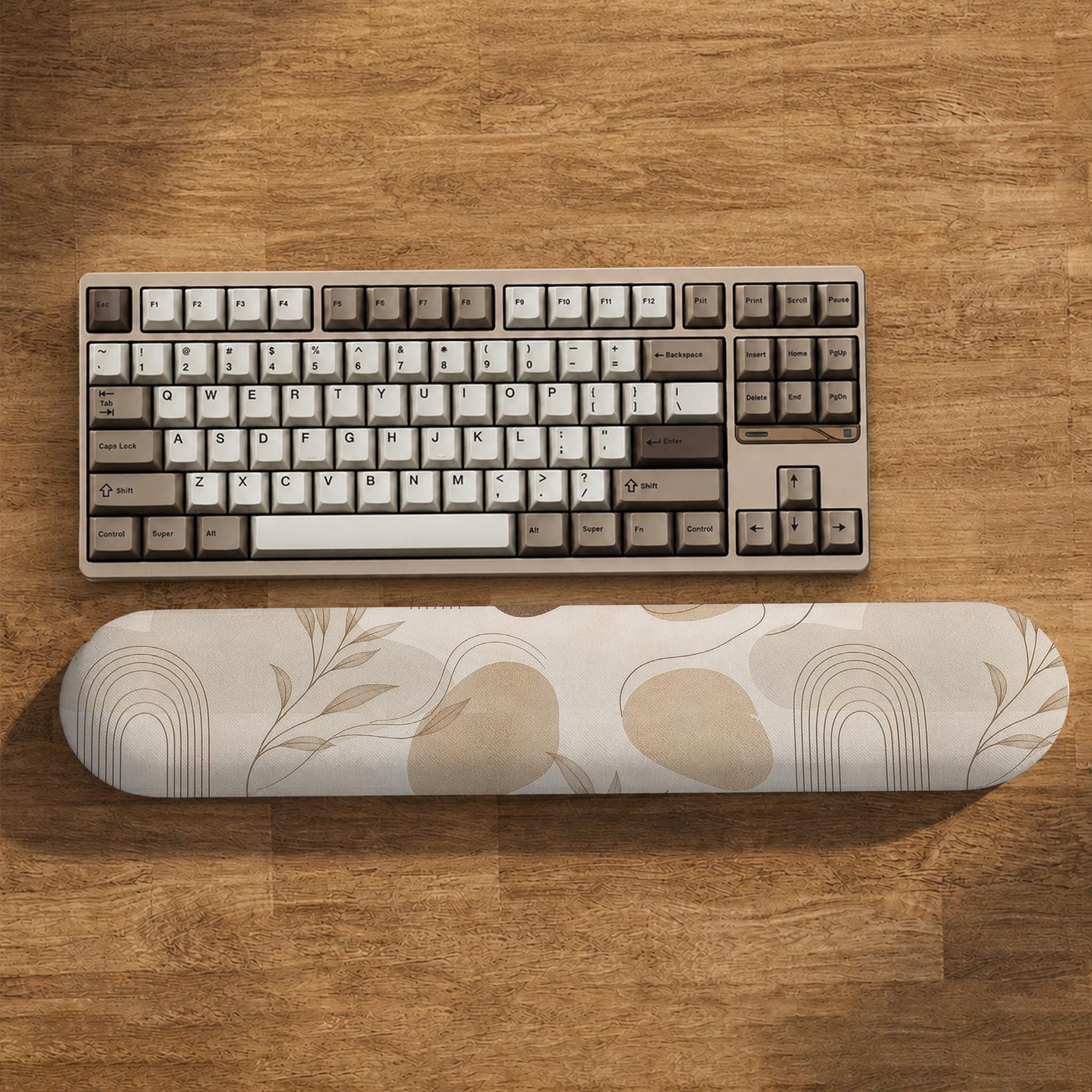 Neutral Abstract Mouse Pad image 3