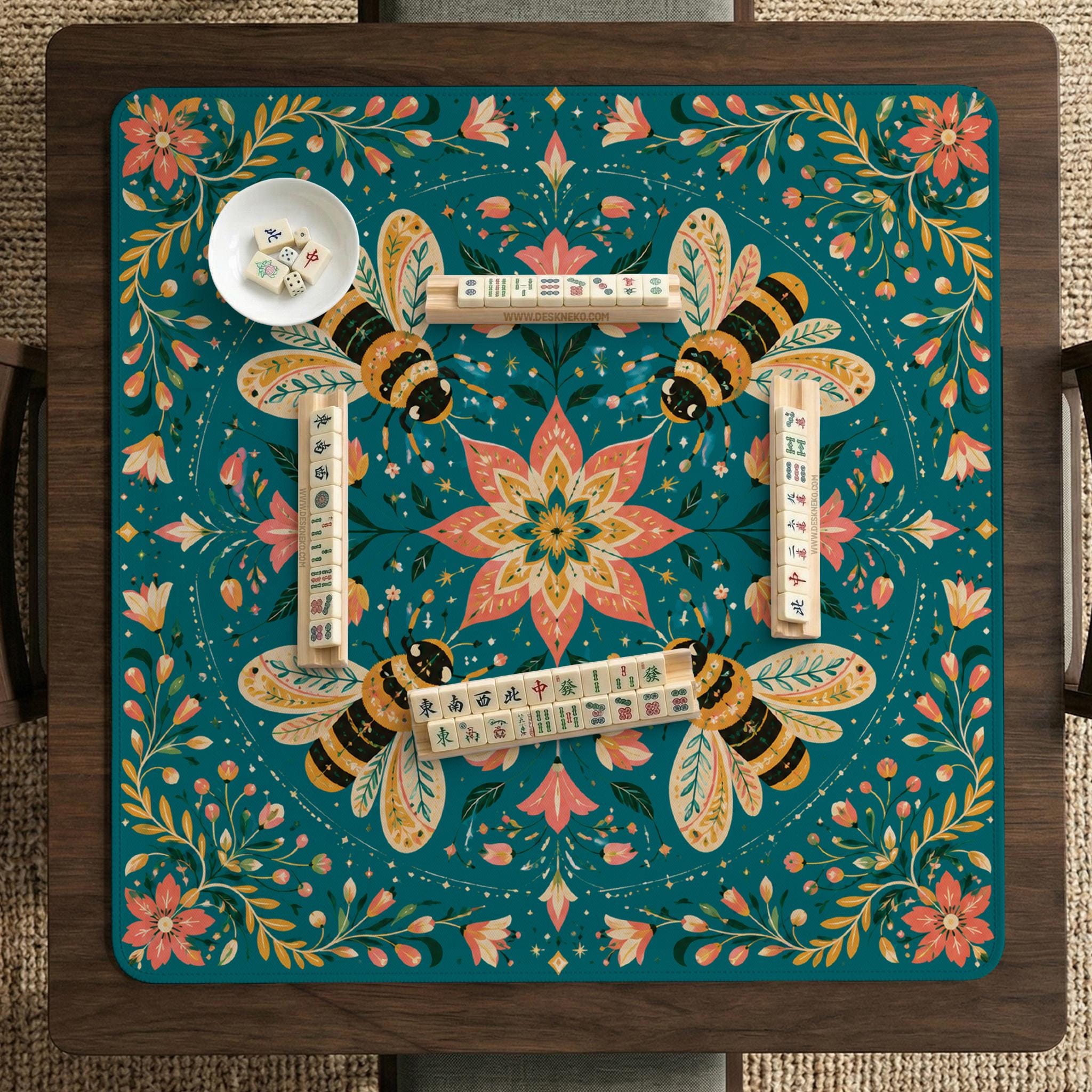 Botanical Mahjong Mat image 2