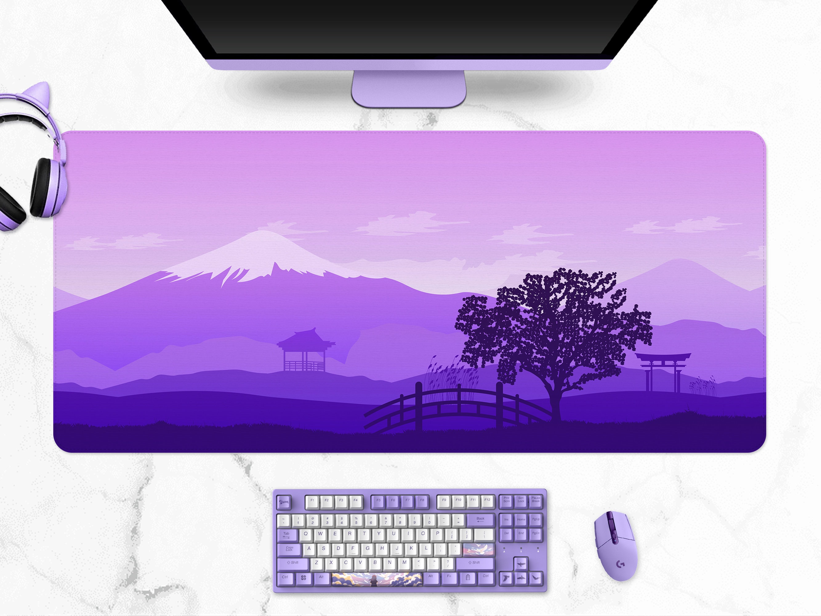 その他 OMORI 2021 COLLECTION Desk Mat OMORI_Deskmat_Characters_grand