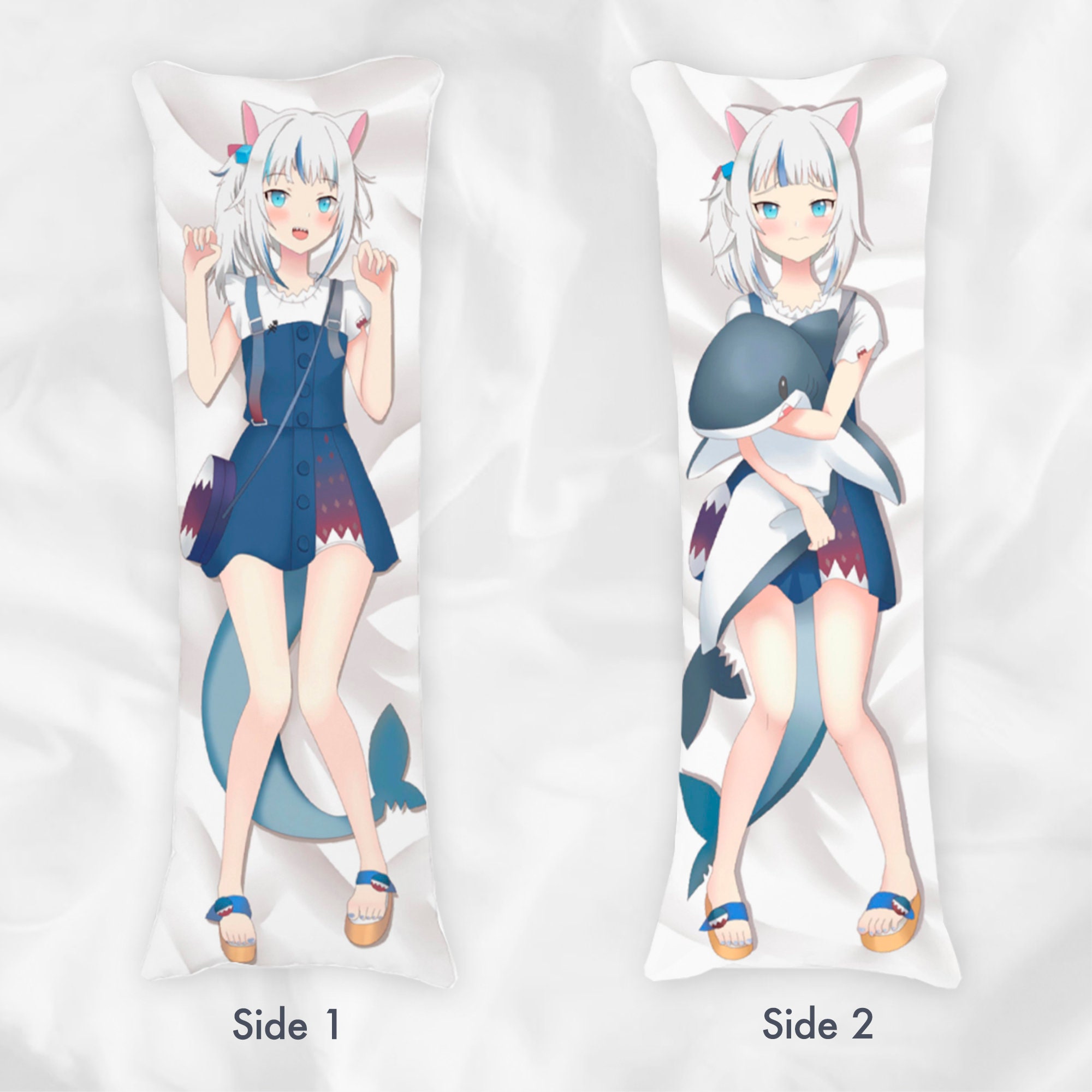 Gawr Gura Dakimakura pillow case Hololive bodypillow cover Etsy