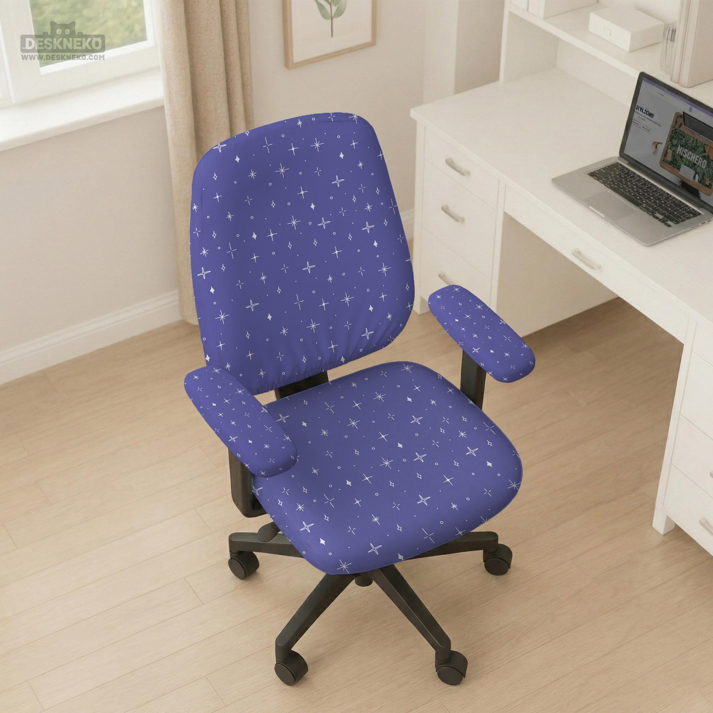 Purple Star Chair Cover image 2