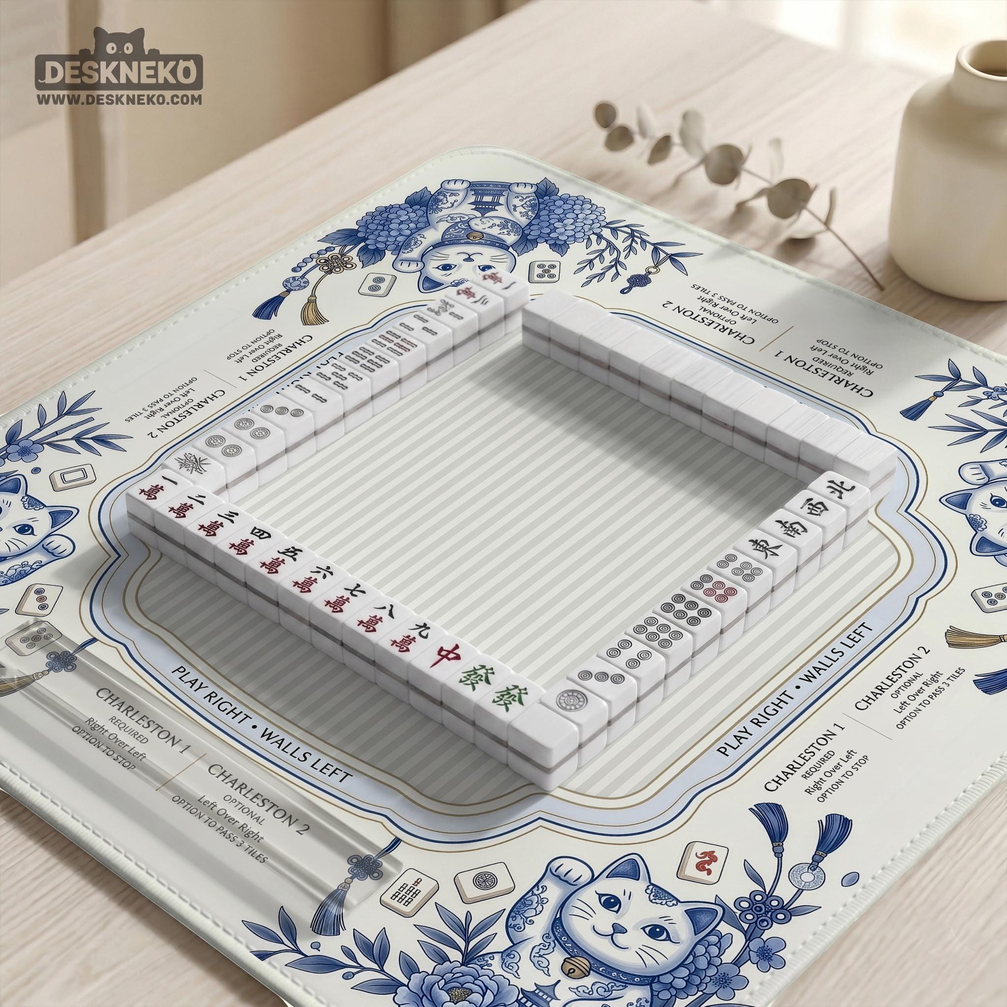Blue Lucky Cat Mat image 3