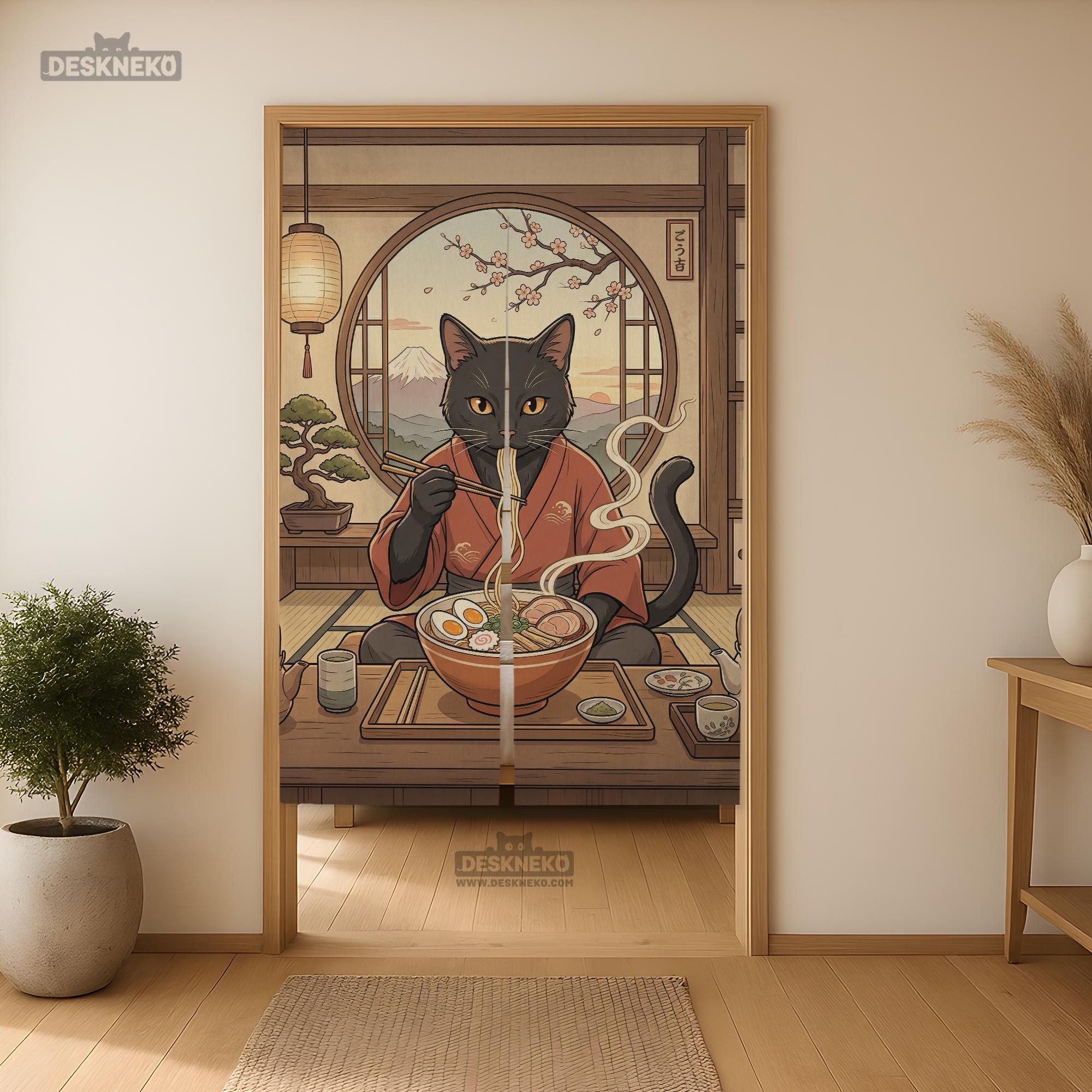 Cat Noren Door Curtain image 3
