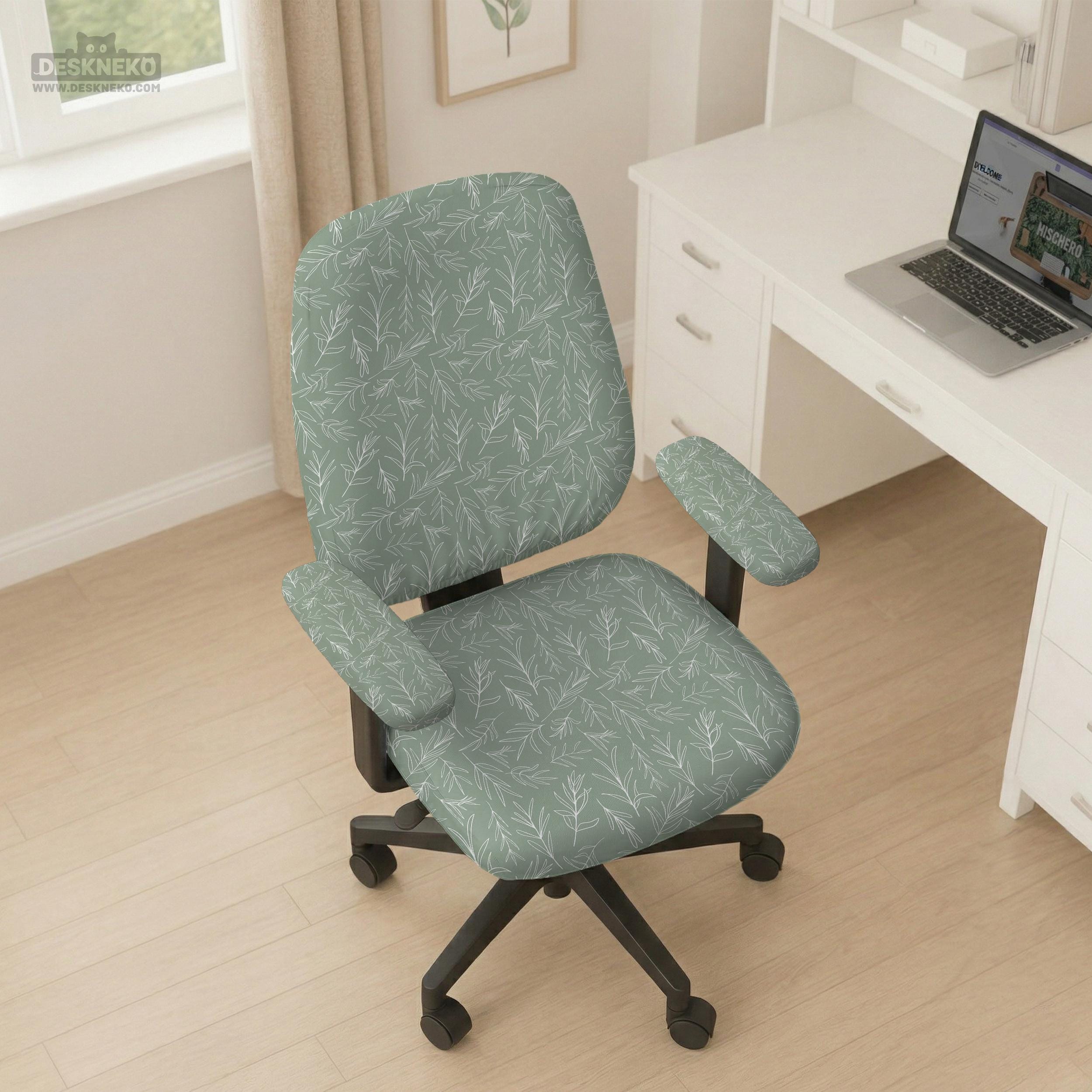 Sage Leaf Chair Cover image 3
