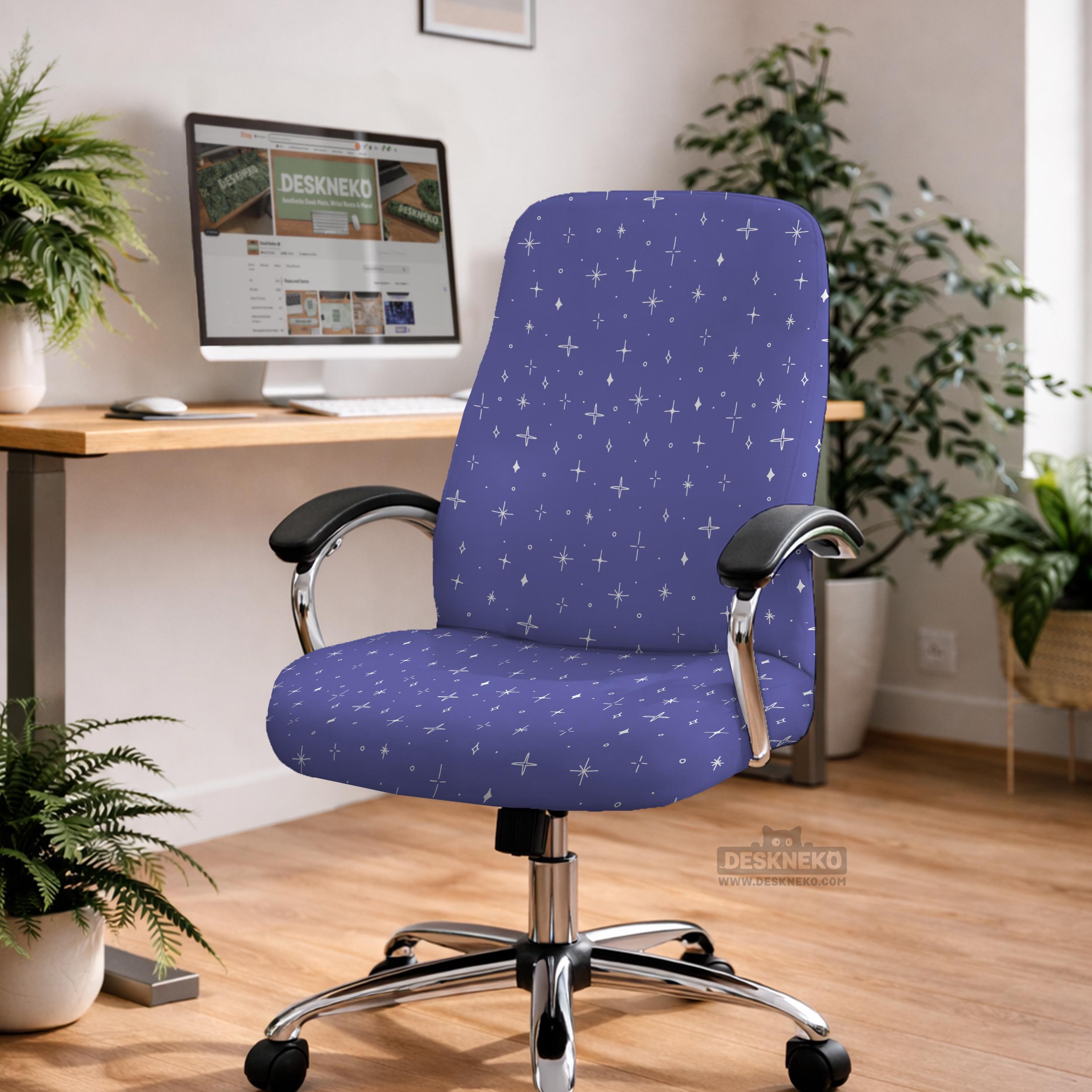Lavender Star Chair Covers image 4