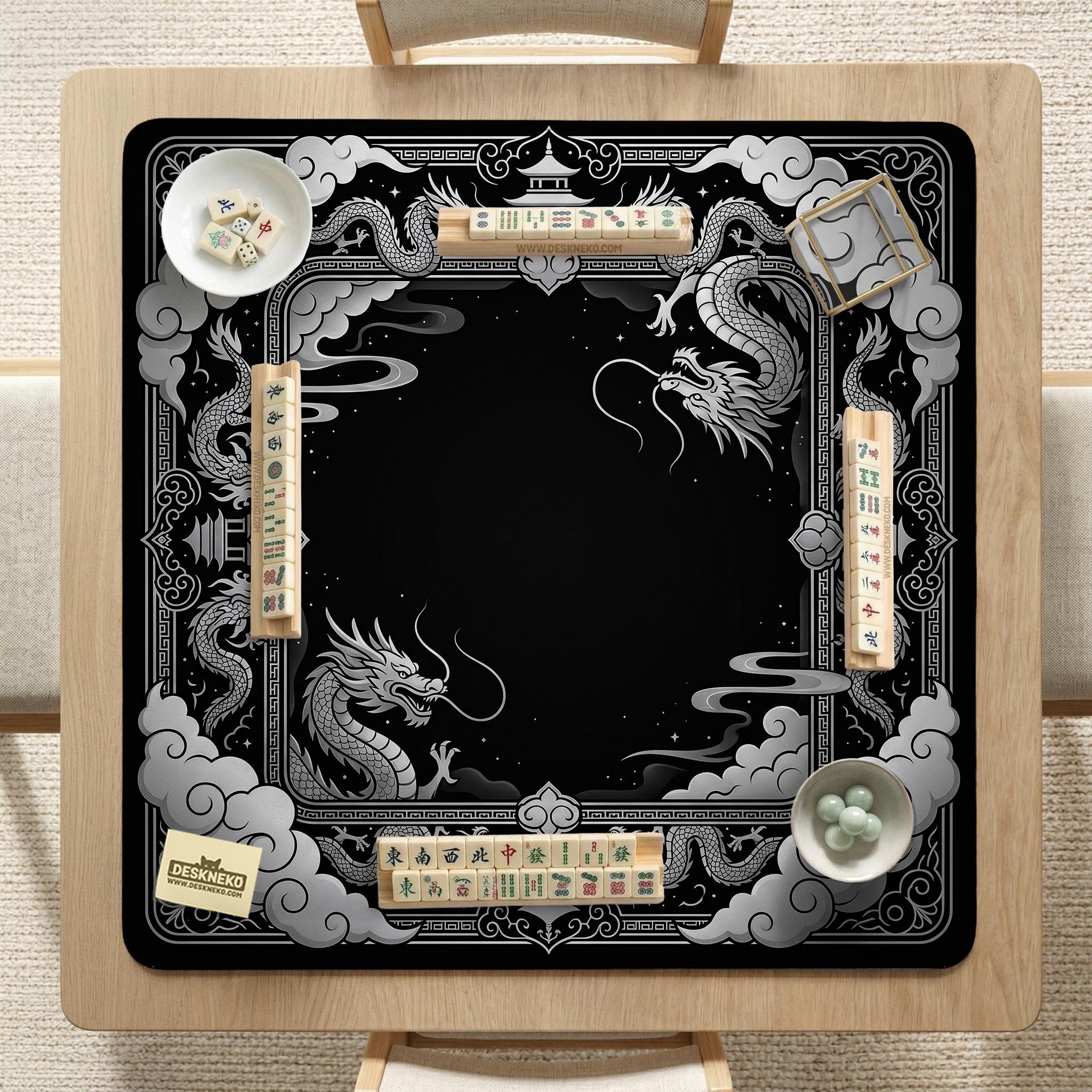 Black Dragon Mahjong Mat image 2