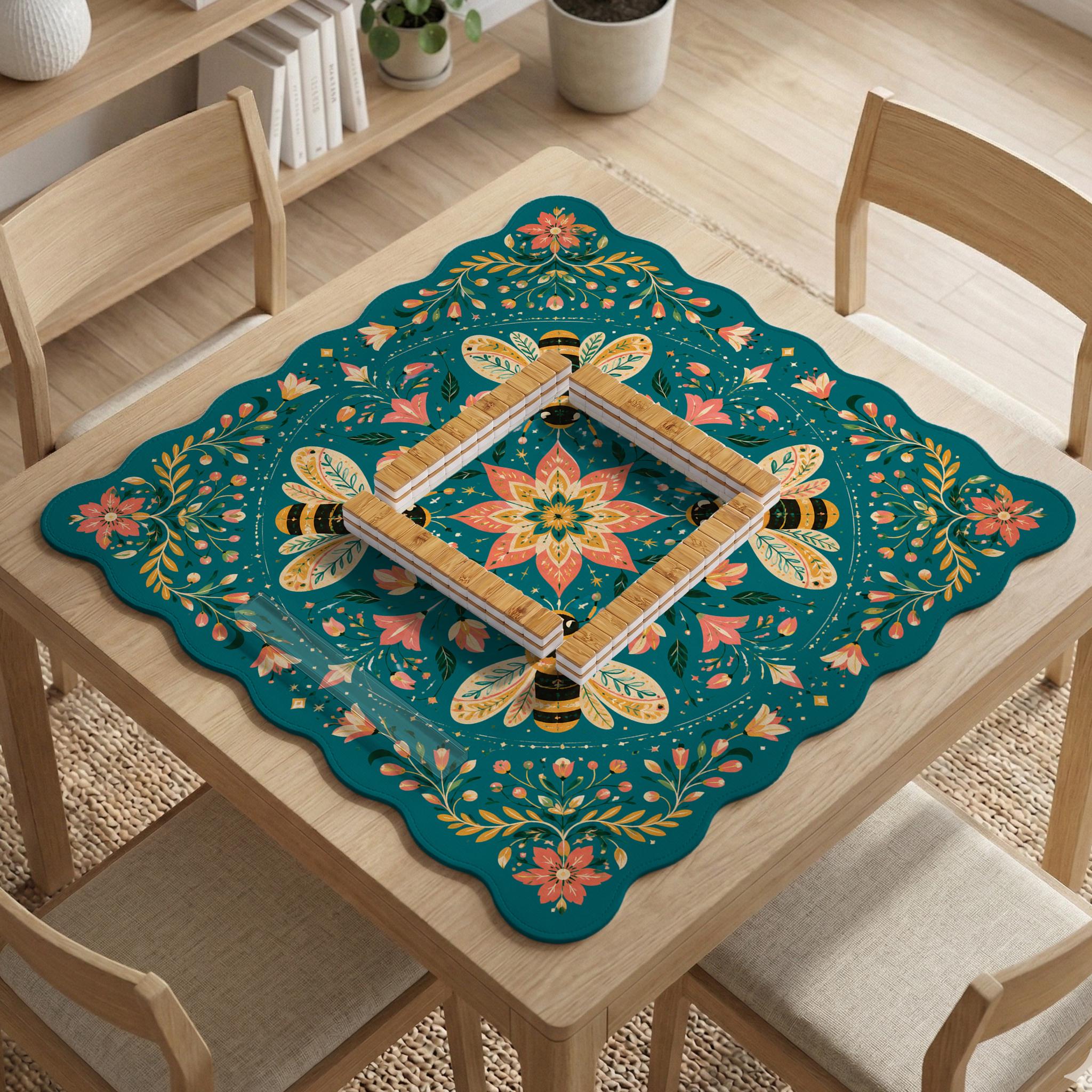 Botanical Mahjong Mat image 4