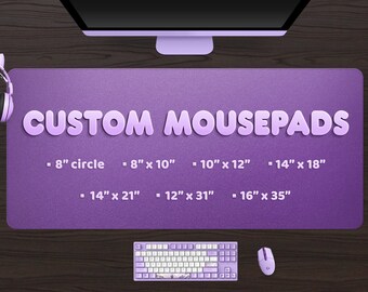 YRUJBT Large Gaming Mouse Pad With Stitched Edges, L Mousepad Non-Slip