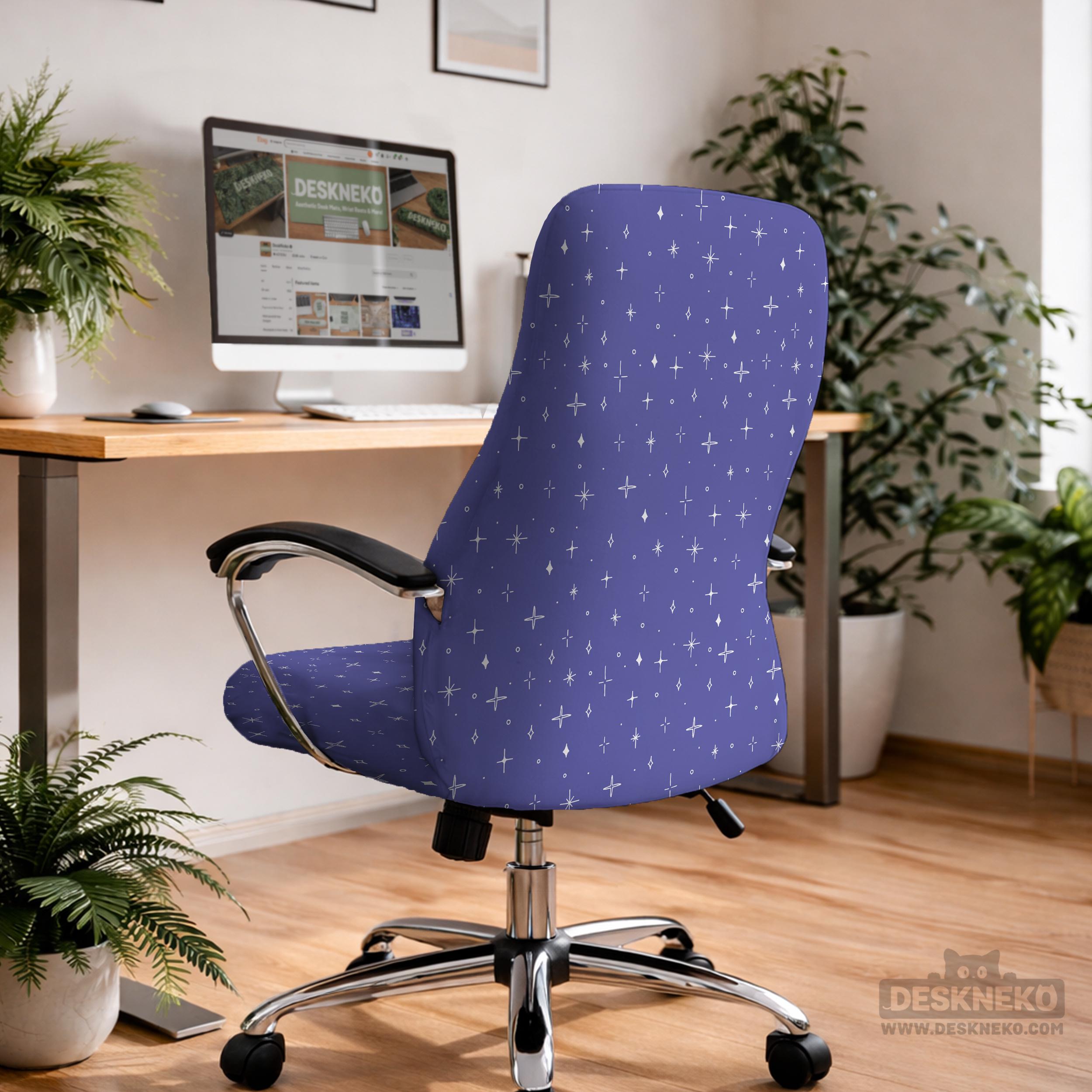 Purple Star Chair Cover image 4