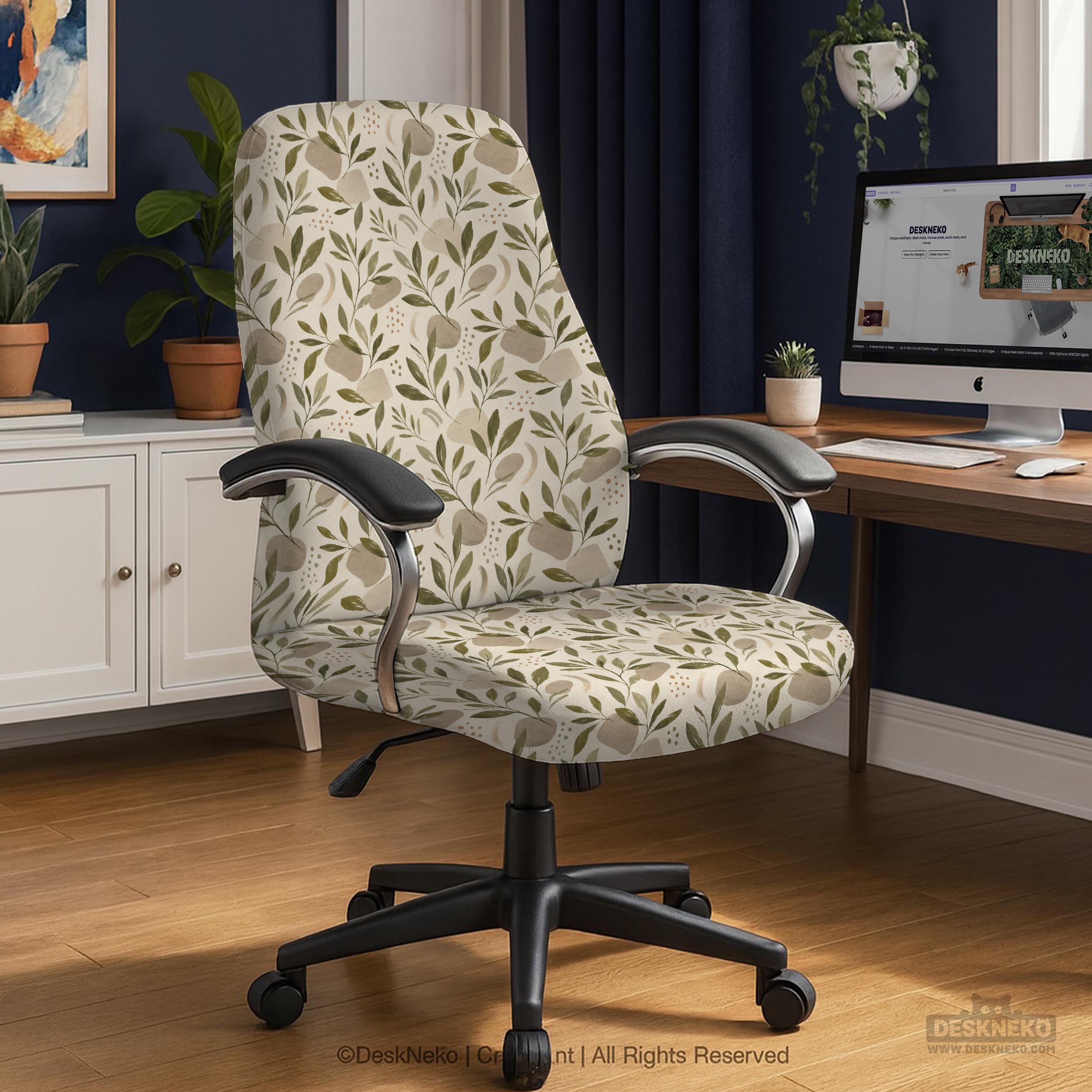 Sage Leaf Chair Cover image 3