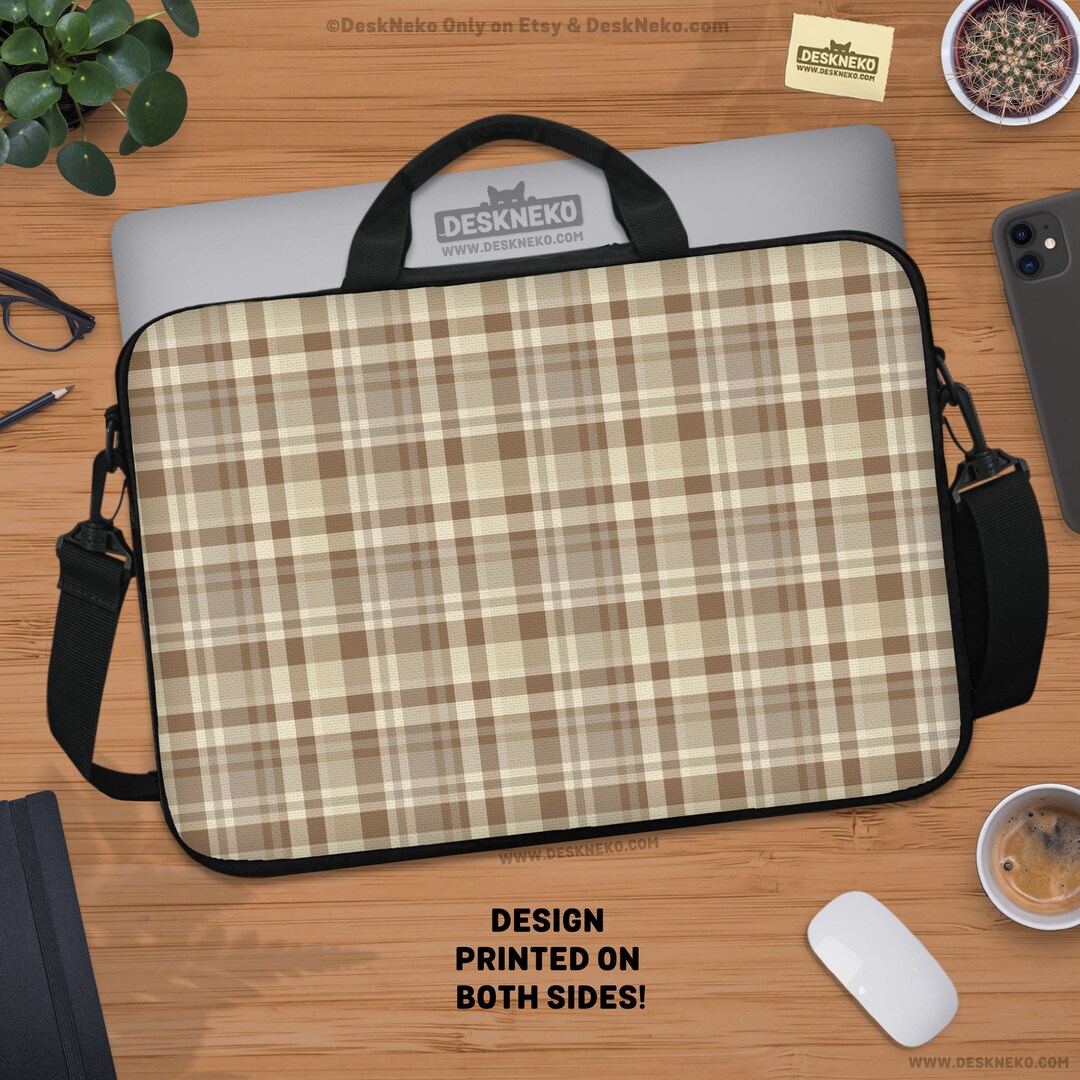 Cottagecore Laptop Sleeve, Computer Bag, Minimalist Case, Cute Beige ...