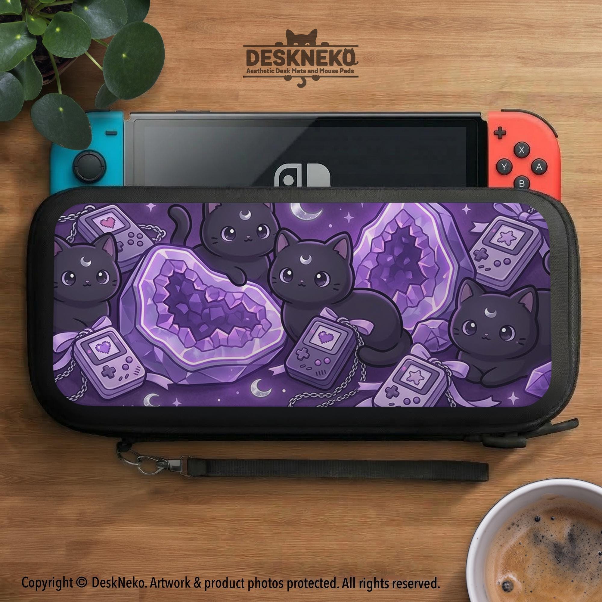 Amethyst Cat Switch Case image 2