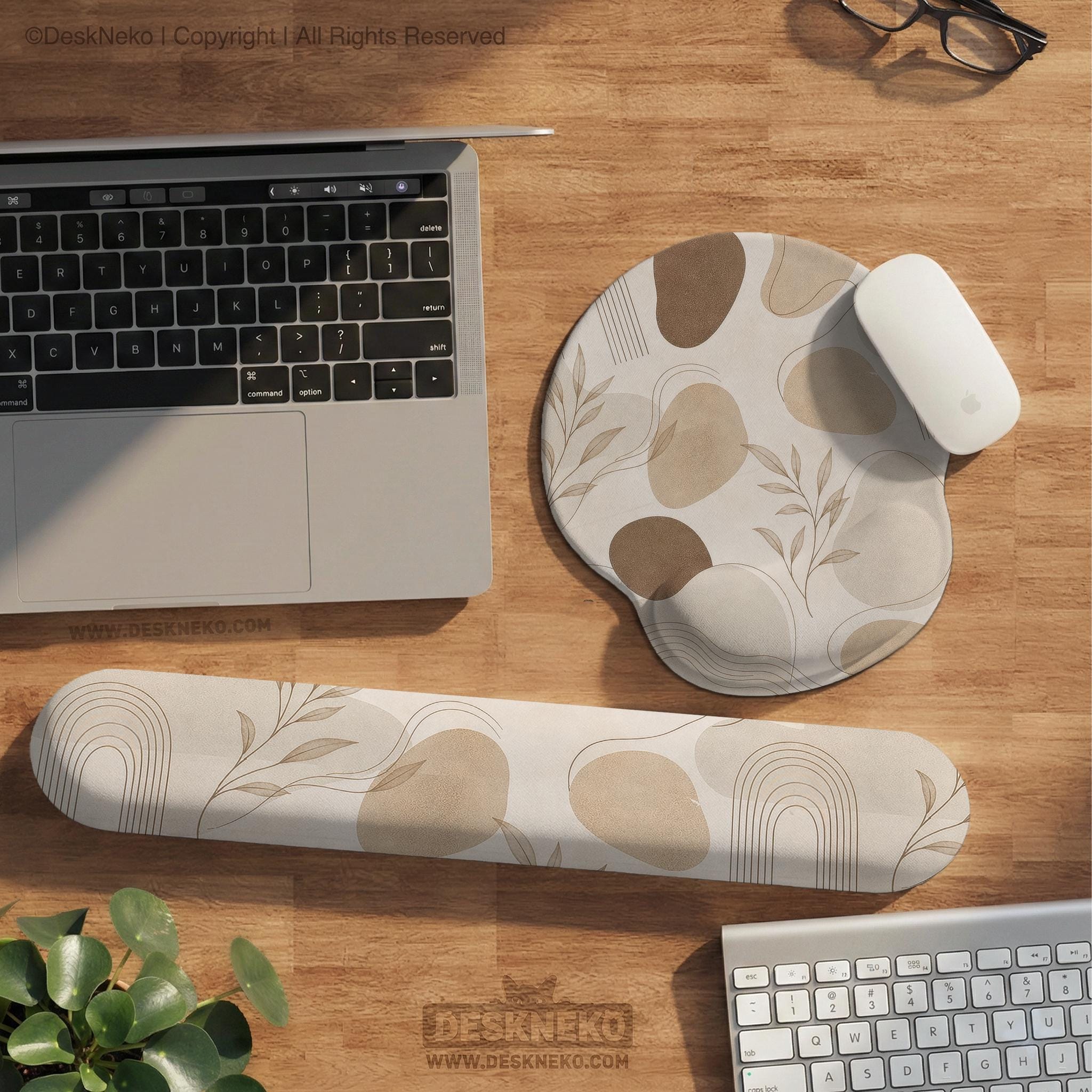 Neutral Abstract Mouse Pad image 2