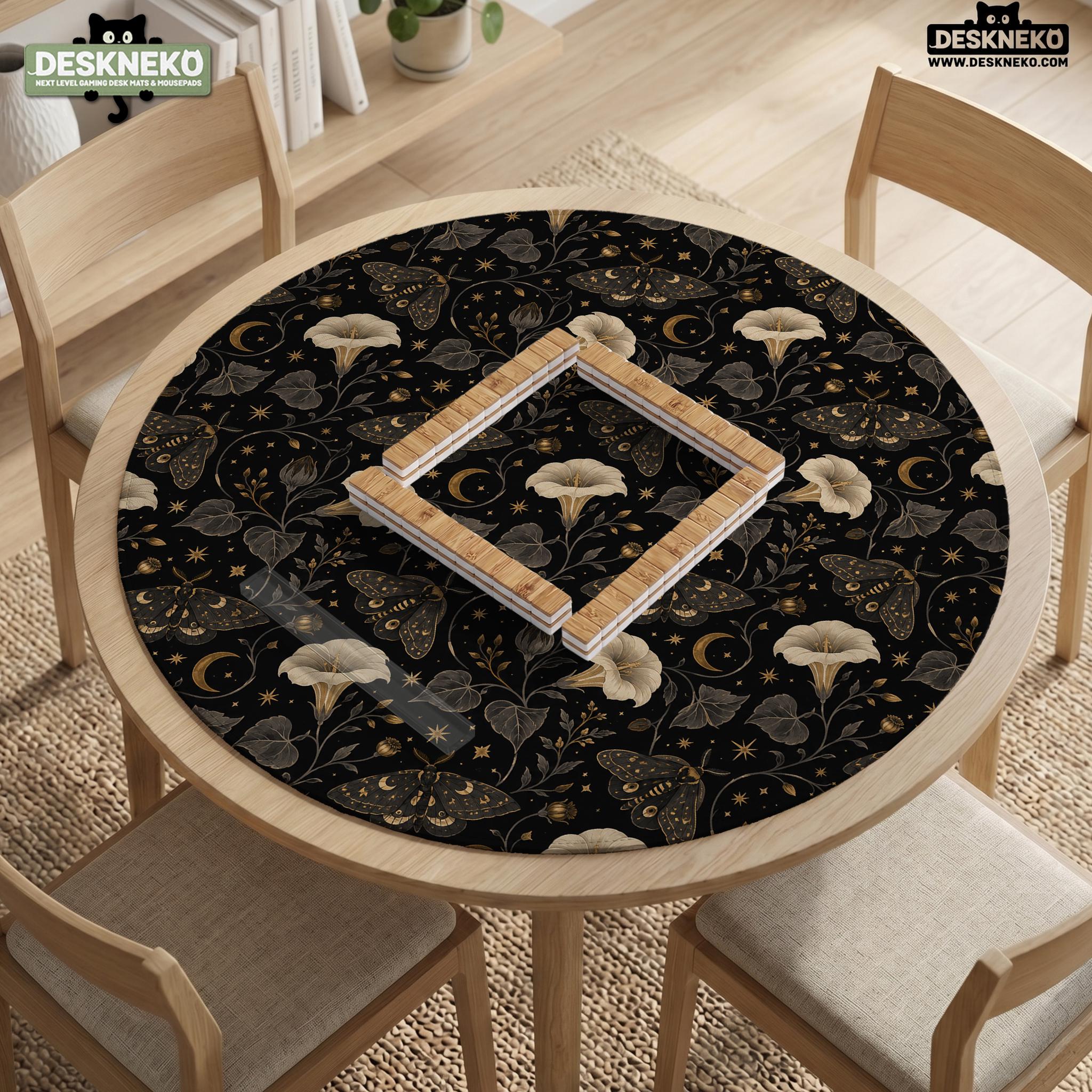Black Moth Mahjong Mat image 2