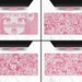 Pink Ahegao Gaming Desk Pads | Anime/Manga faces lewd mousepad | XL Extra-Large rectangular non-slip mouse pad | 4 versions