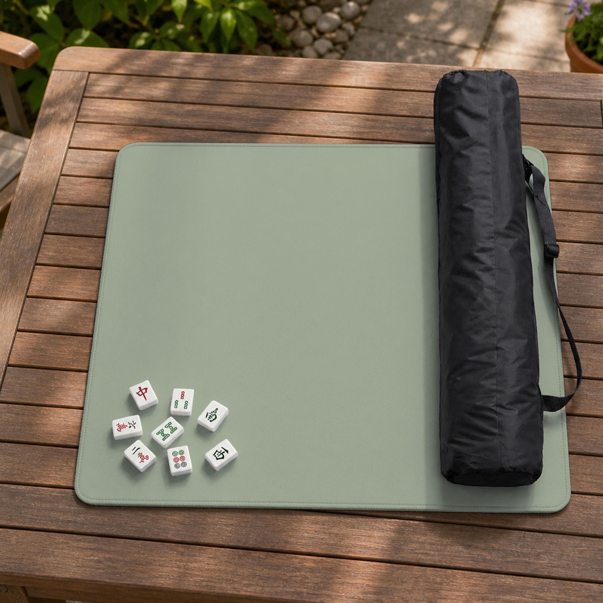 Light Sage Mahjong Mat image 2
