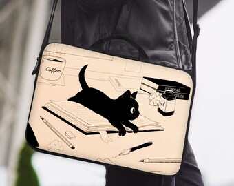 Surwin Housse Pour Ordinateur Portable, Style Dessin Animé Housse