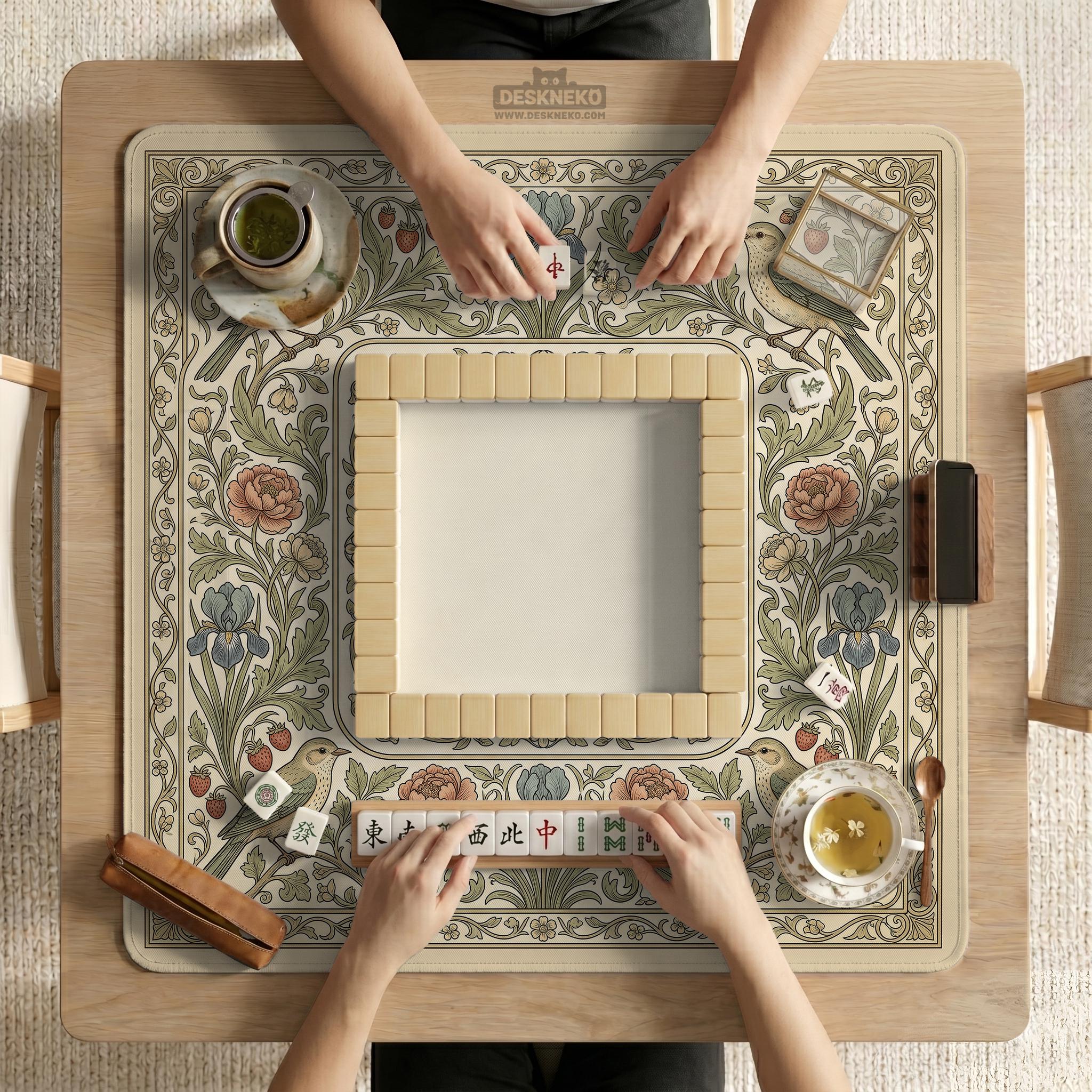 Vintage Verdure Mahjong Mat image 3