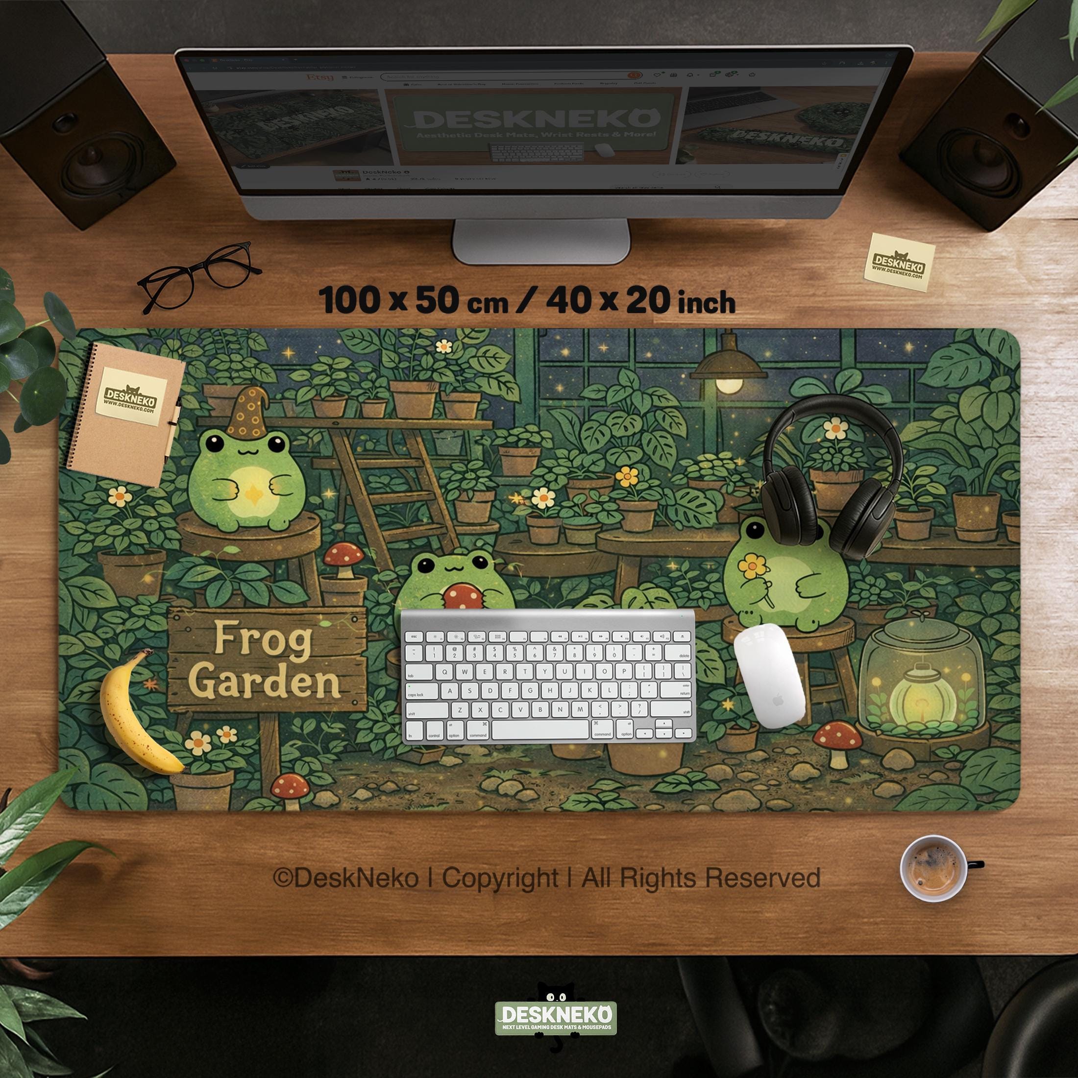 Green Garden Desk Mat image 2