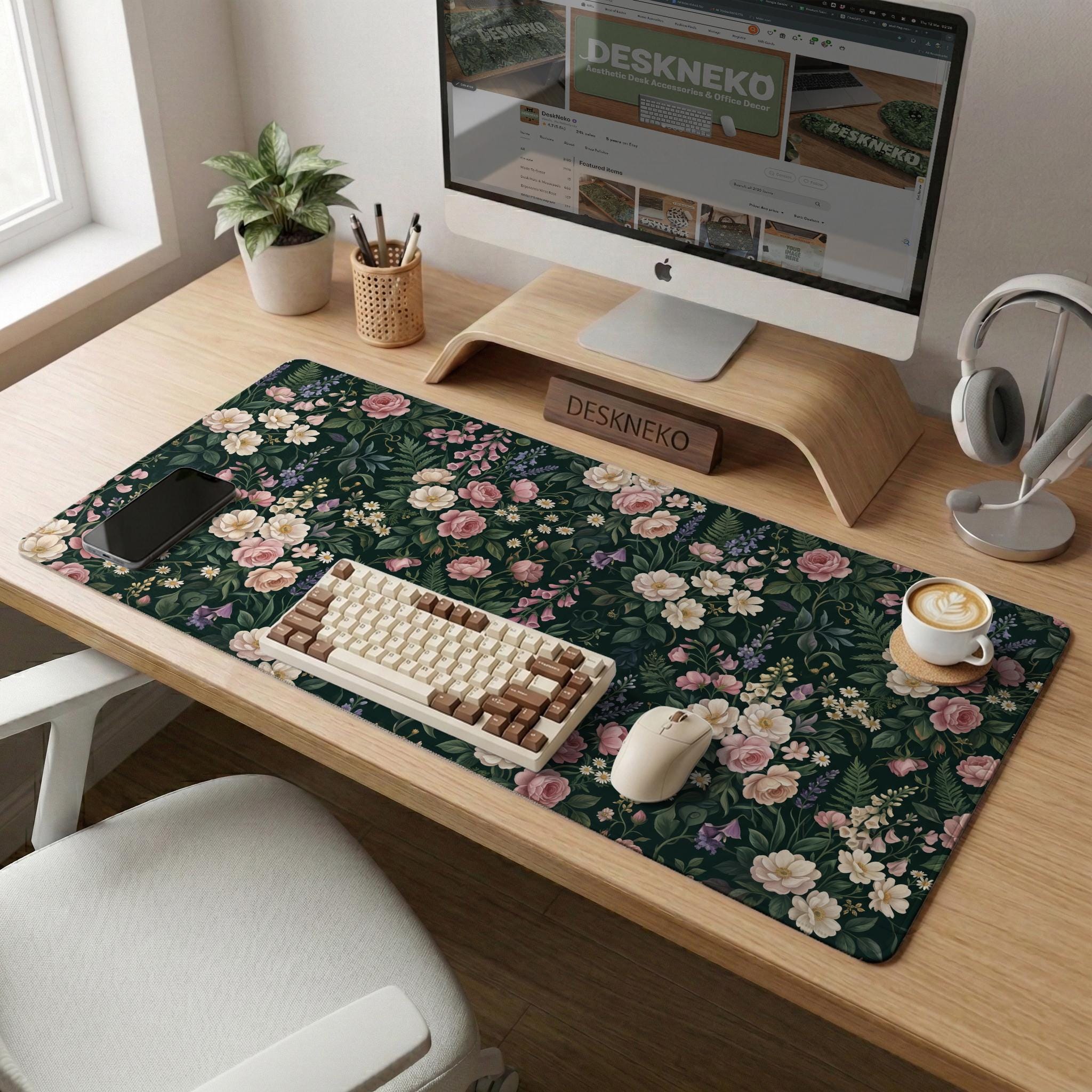 Dark Garden Desk Mat image 4
