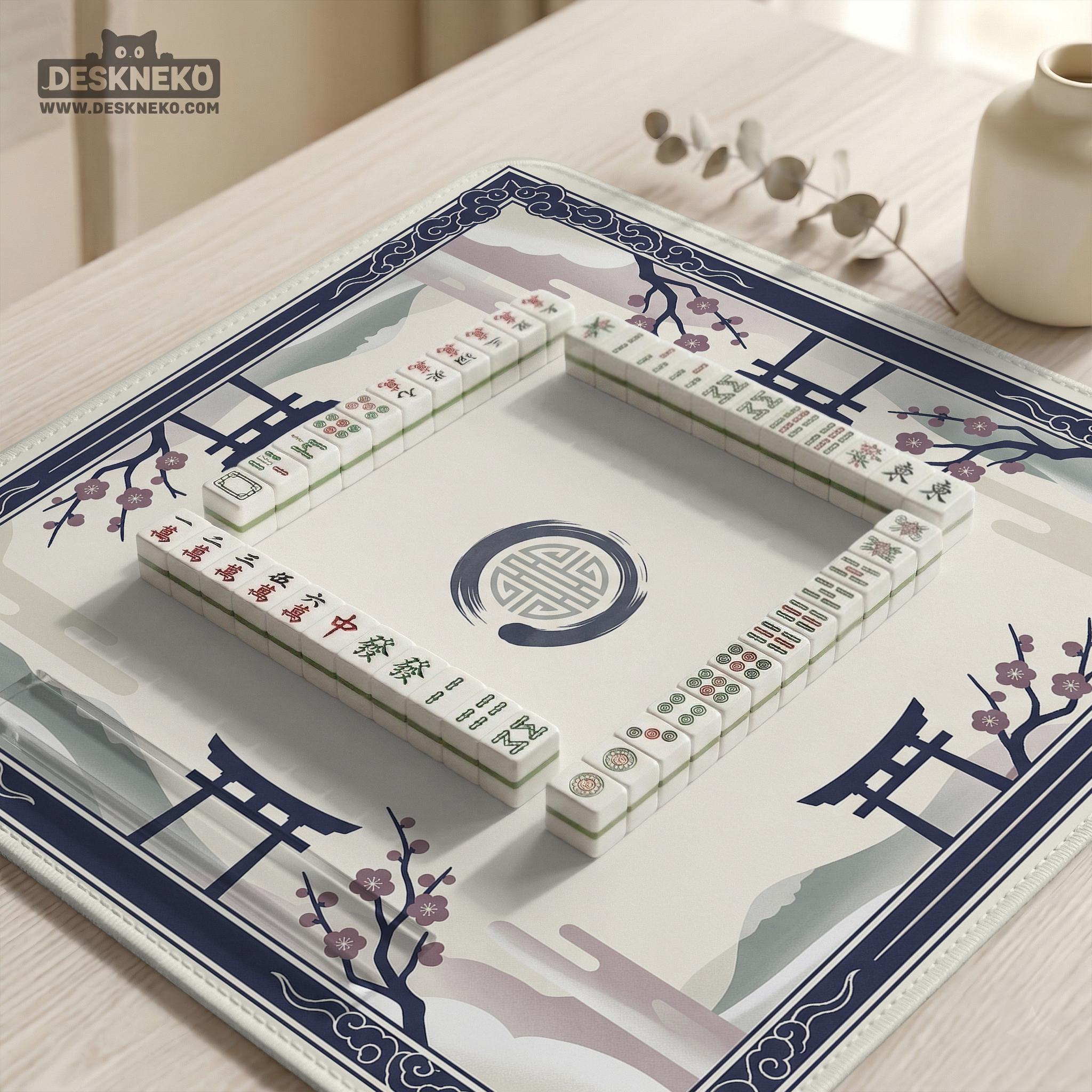 Cherry Blossom Mahjong Mat image 2