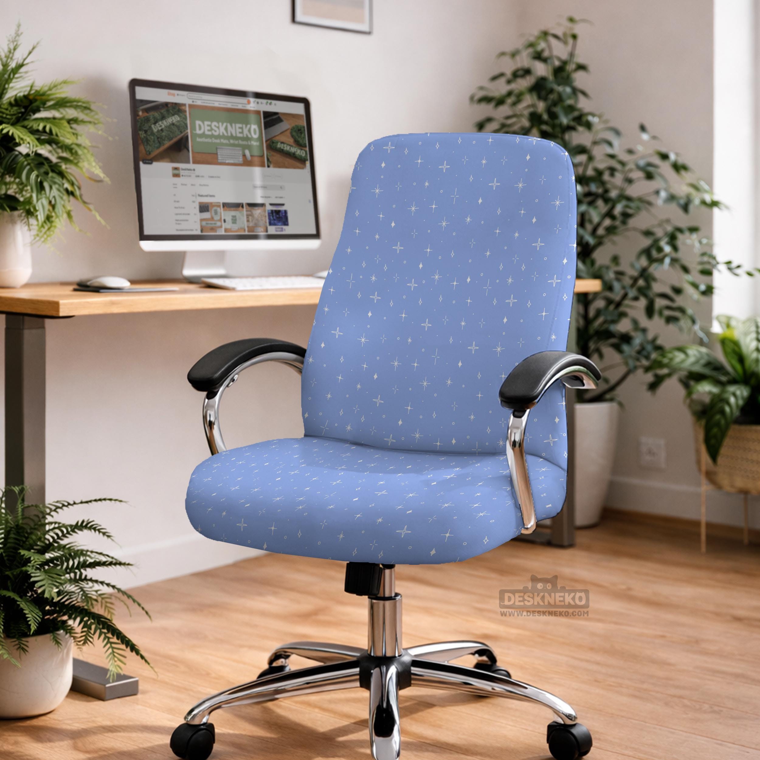 Blue Celestial Chair Cover image 4