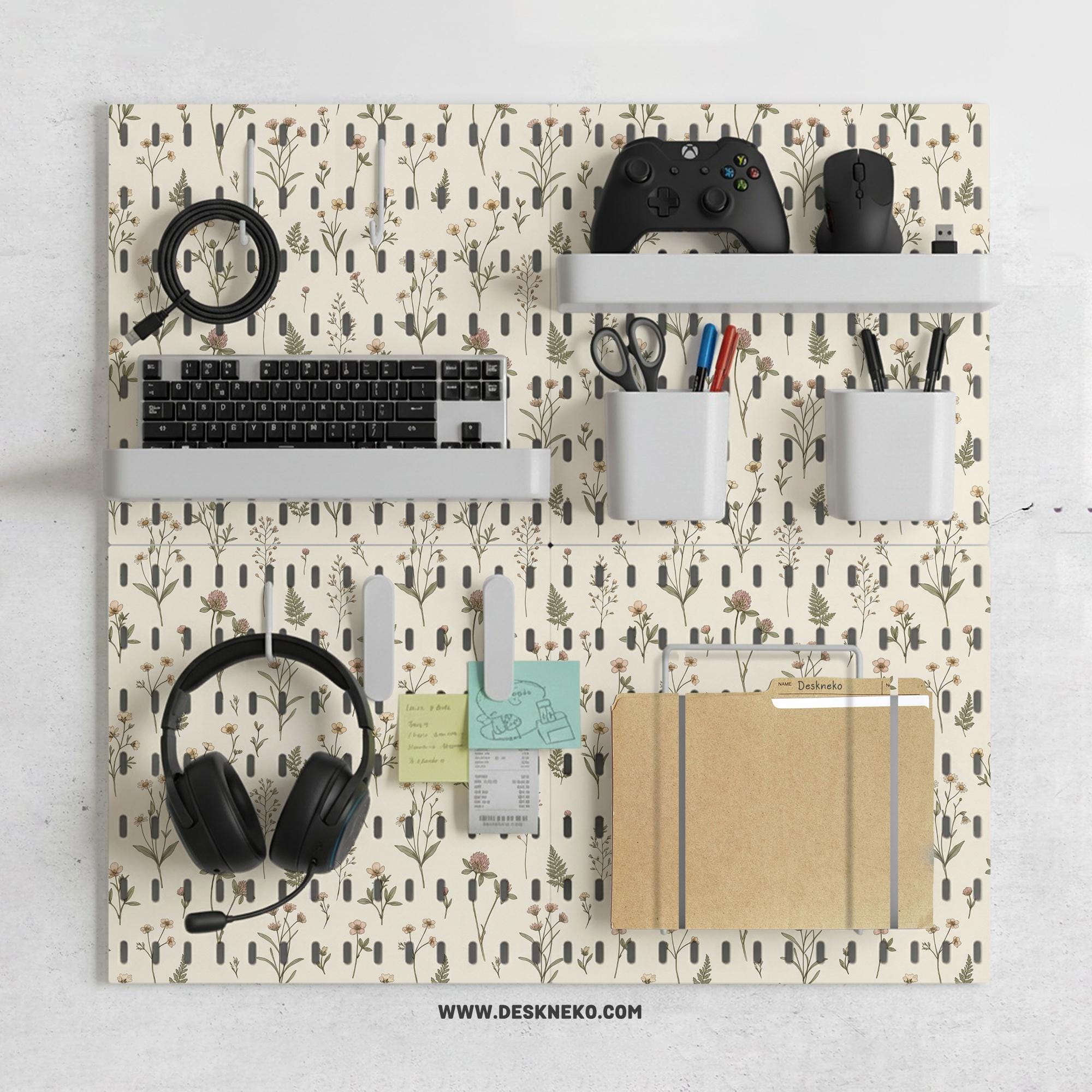 Floral Pegboard Organizer image 3