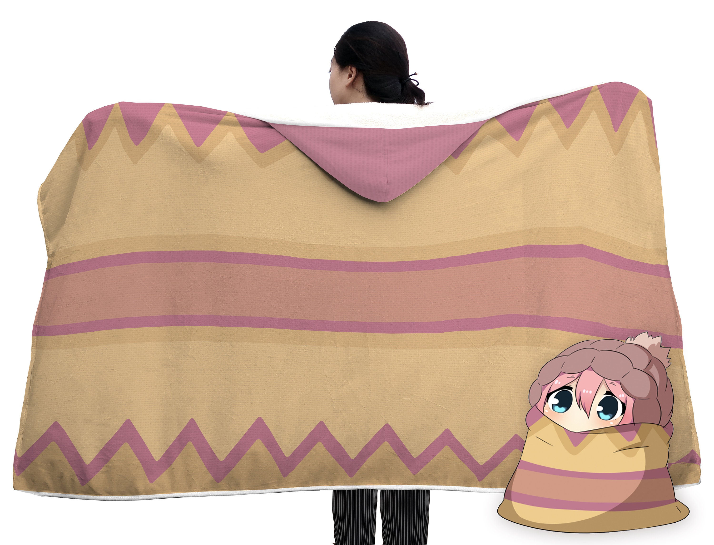 ゆるキャン　ブランケット ゆるキャン△ 起毛ブランケット
