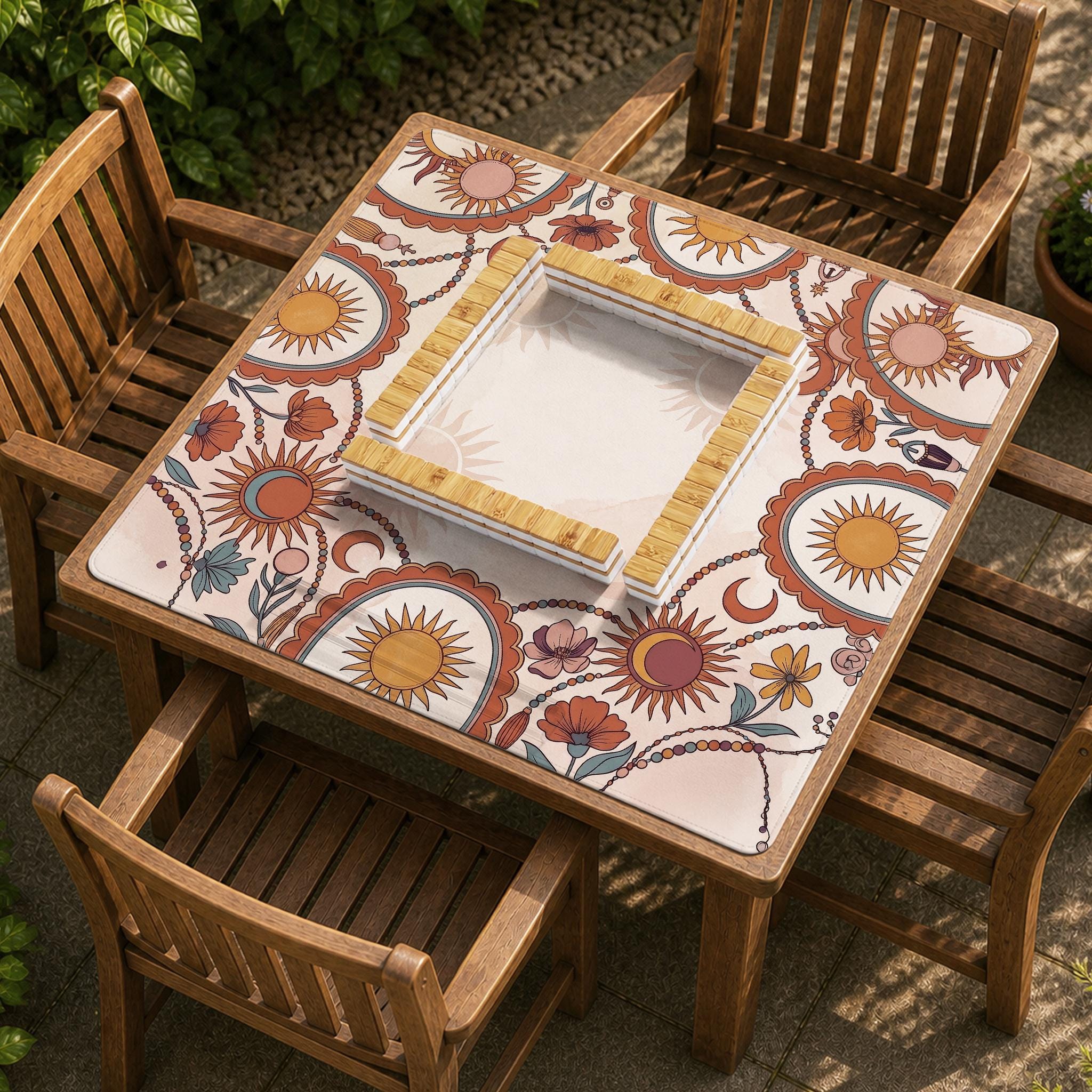 Boho Celestial Mahjong Mat image 3