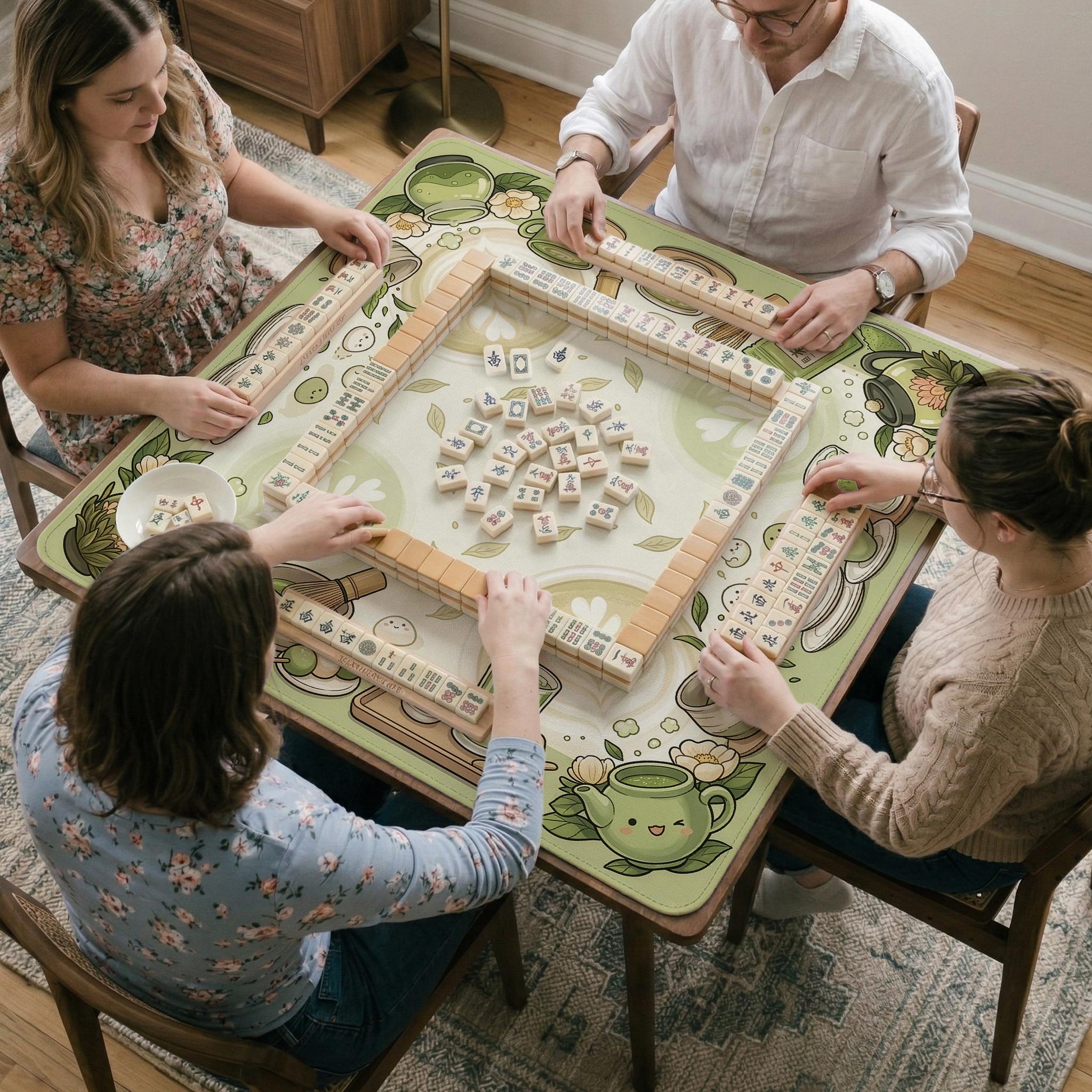 Matcha Mahjong Mat image 4