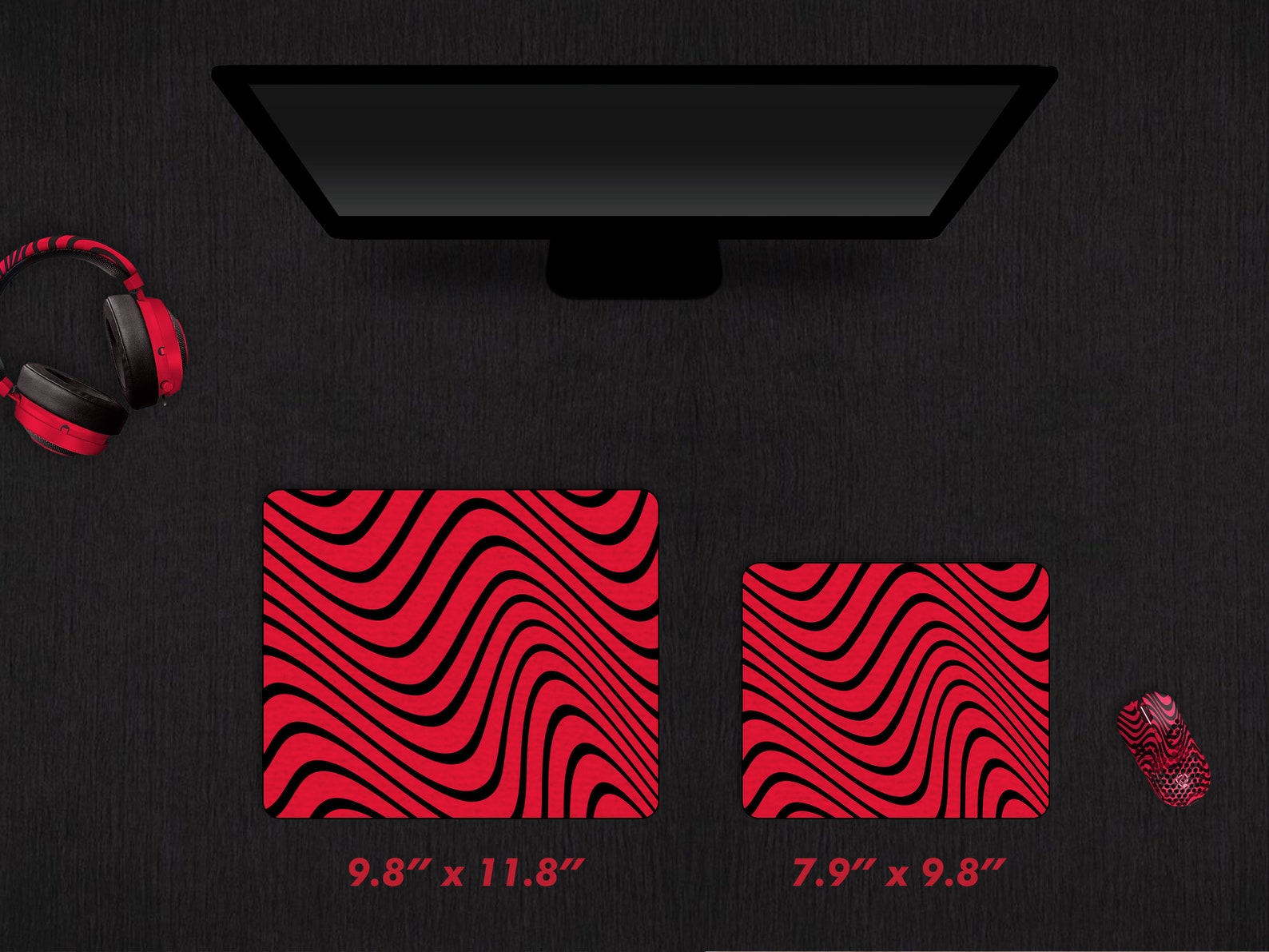 PewDiePie Mousepad / XL Gaming Desk Mat / XXL 16 x 35 Etsy Espa??a