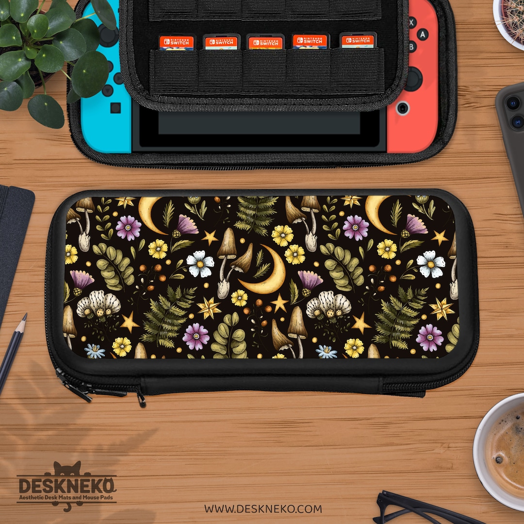Cottagecore Case for Nintendo Switch, Game Card Holder, Switches