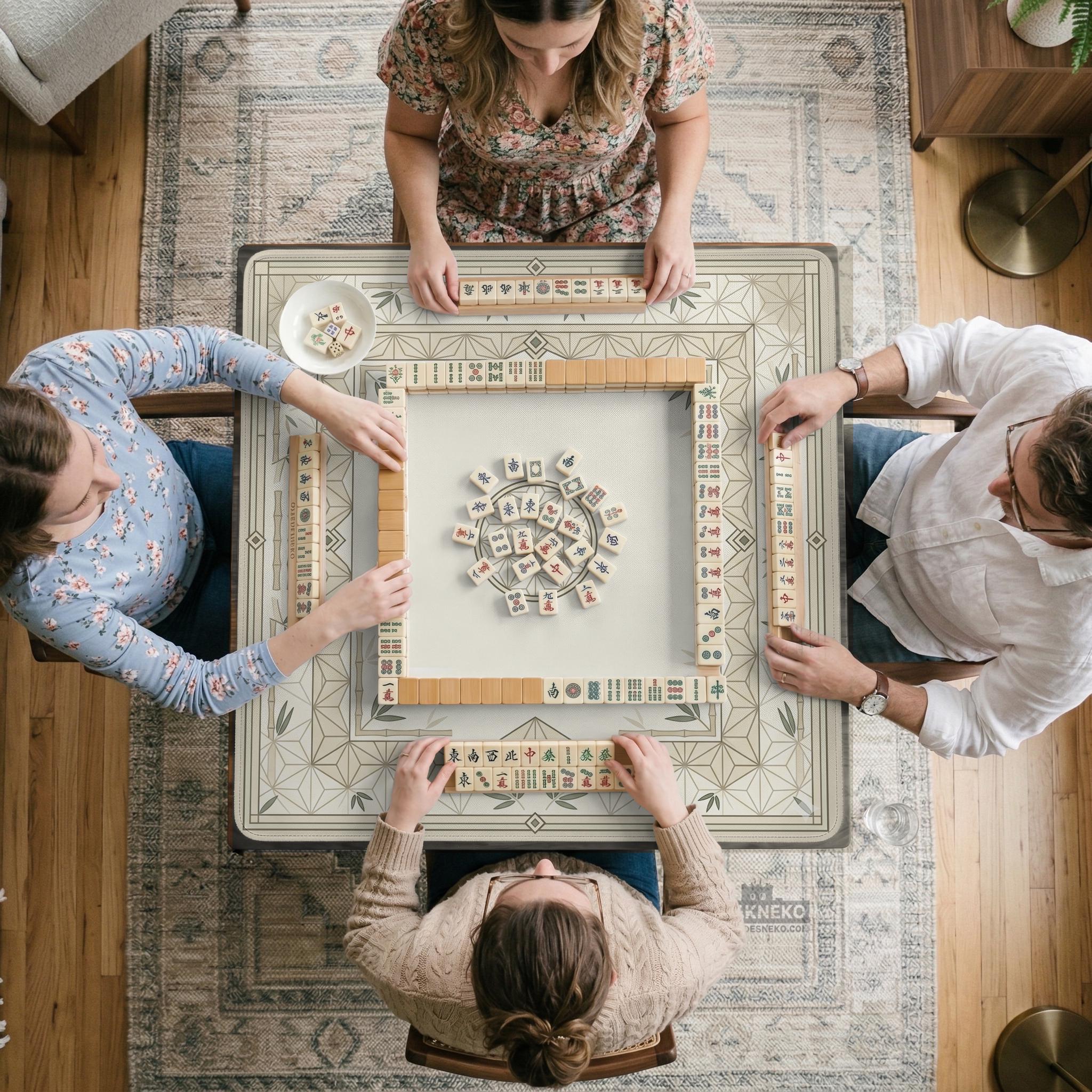 Bamboo Mahjong Mat image 3