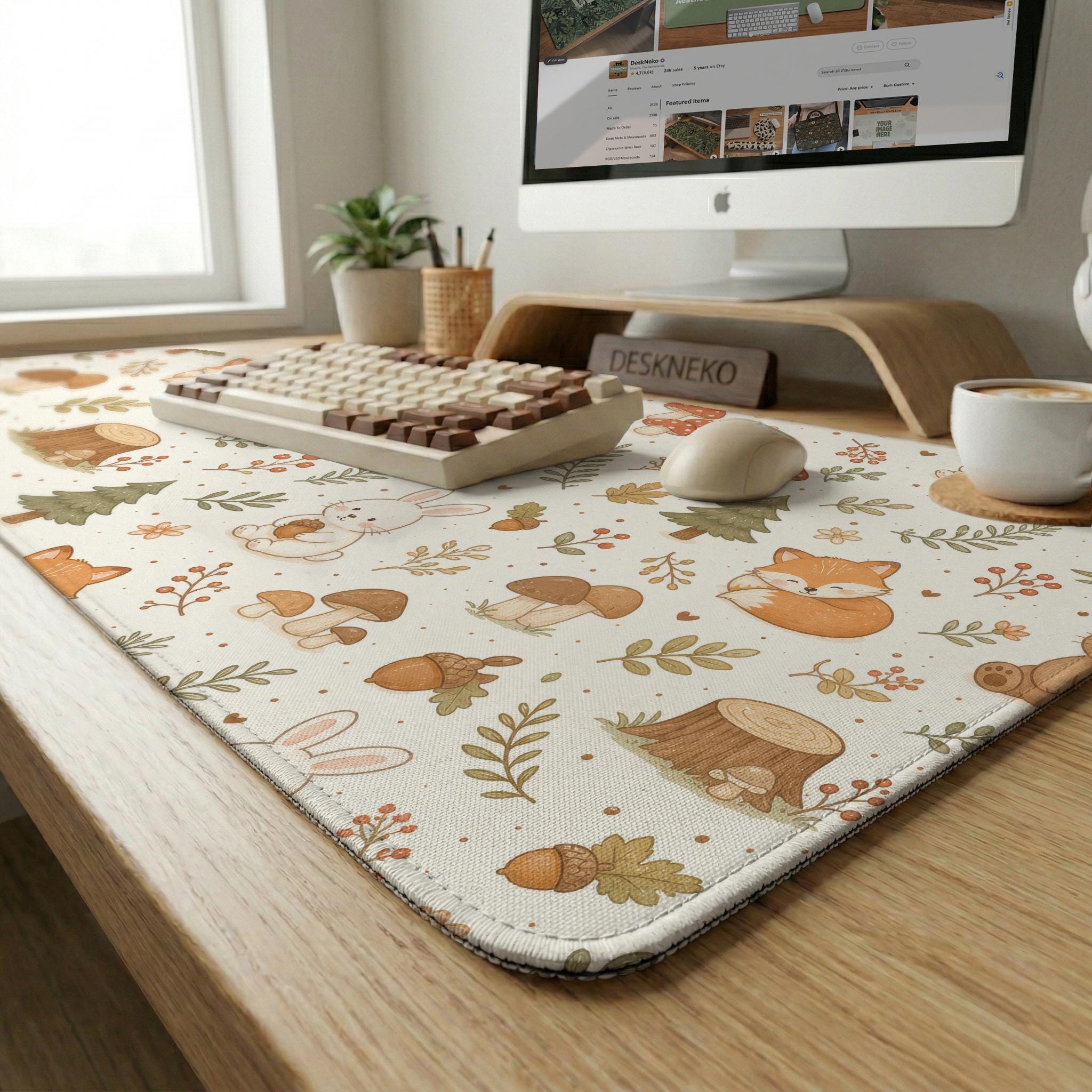Cute Woodland Desk Mat image 3