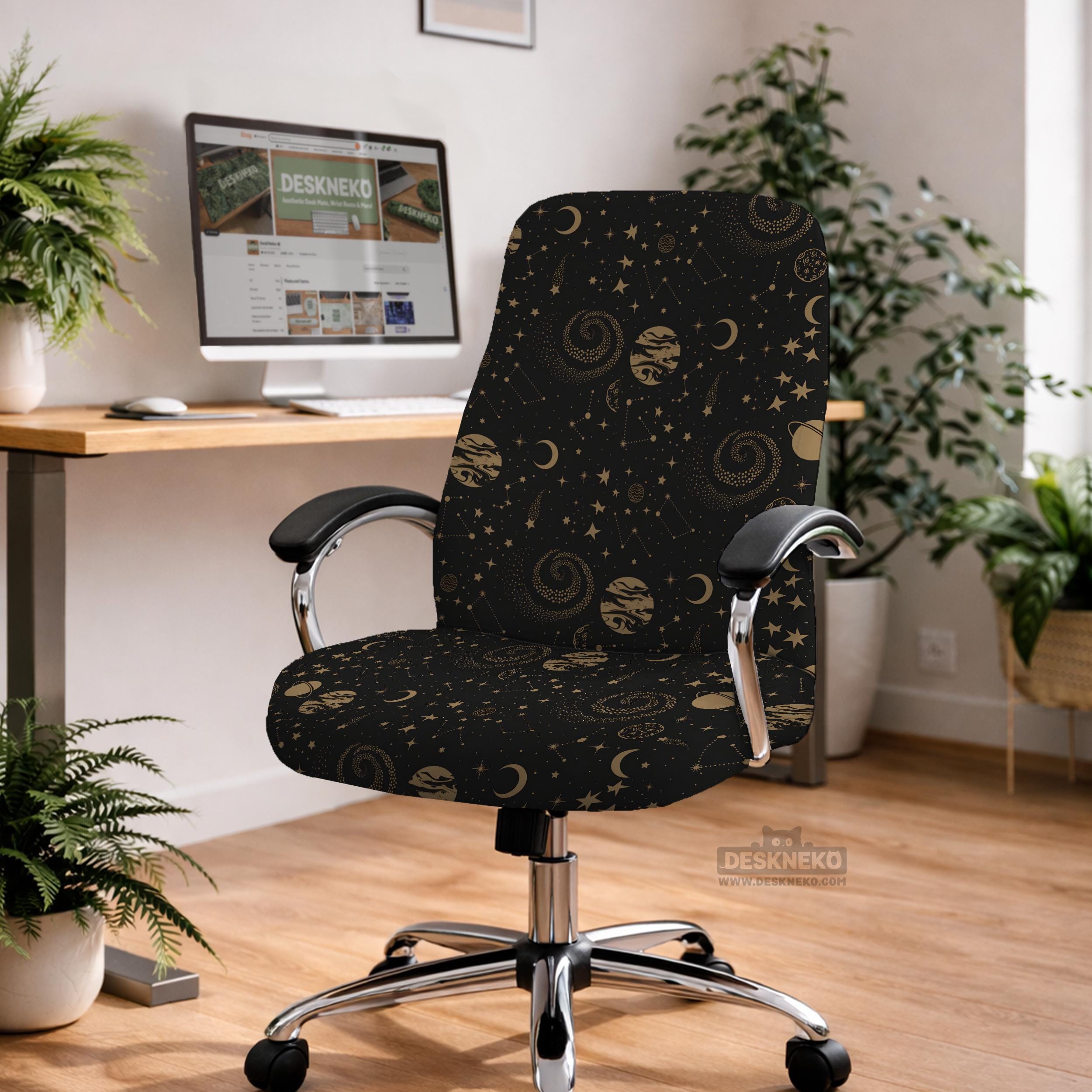 Black Celestial Chair Cover image 4