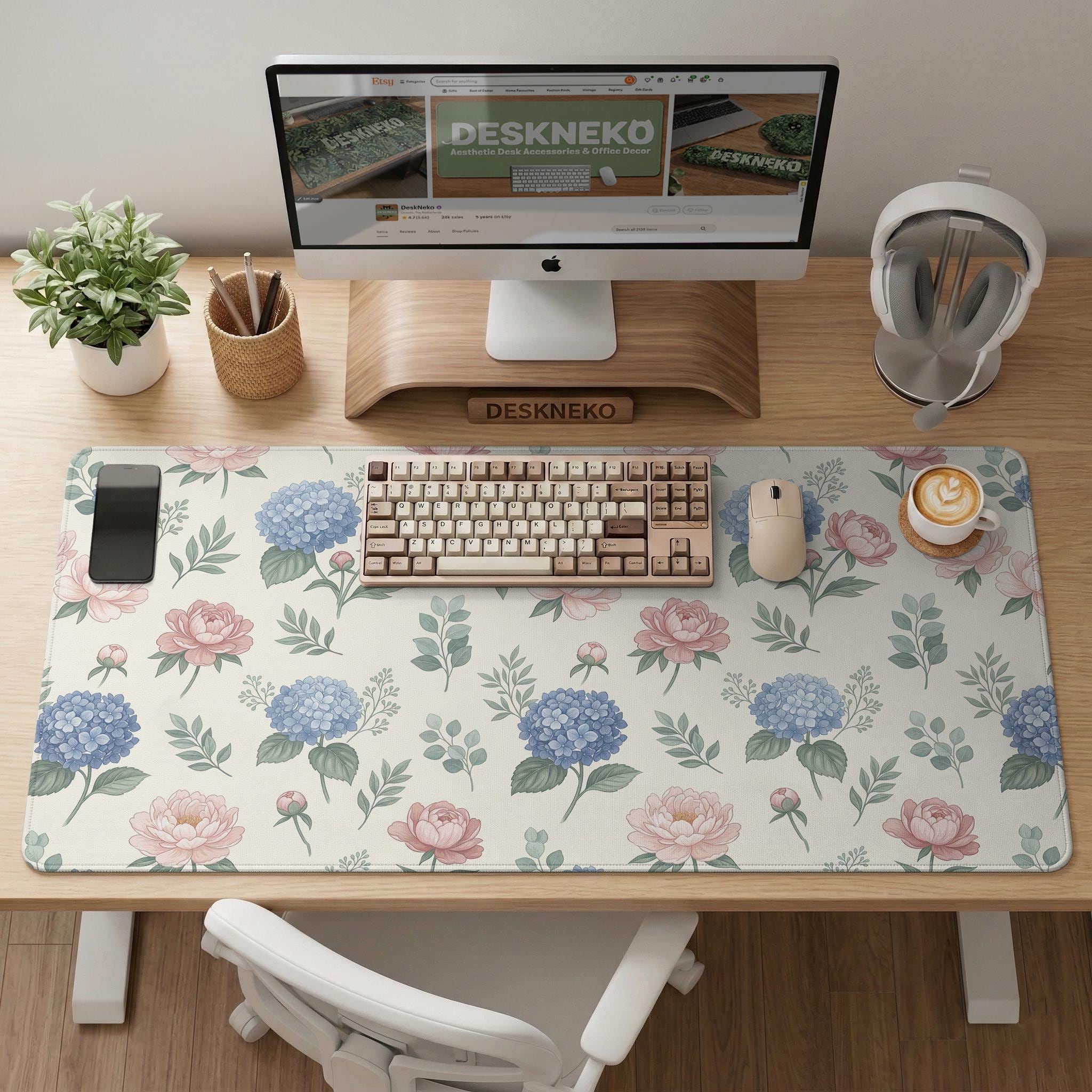 Botanical Floral Desk Mat image 4