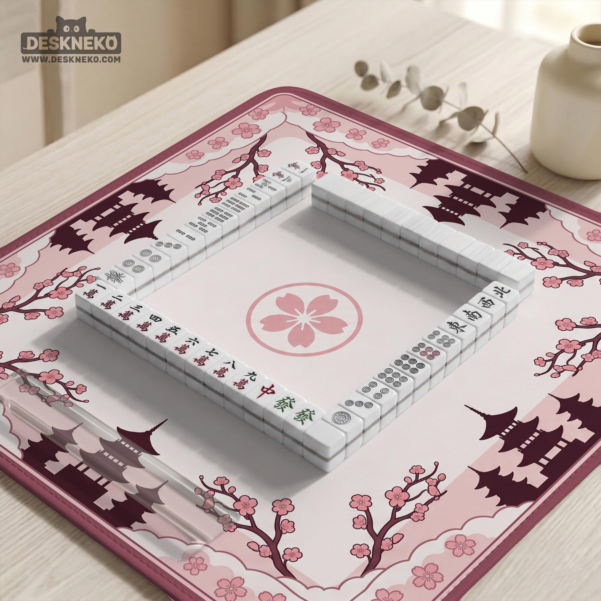 Sakura Mahjong Mat image 2