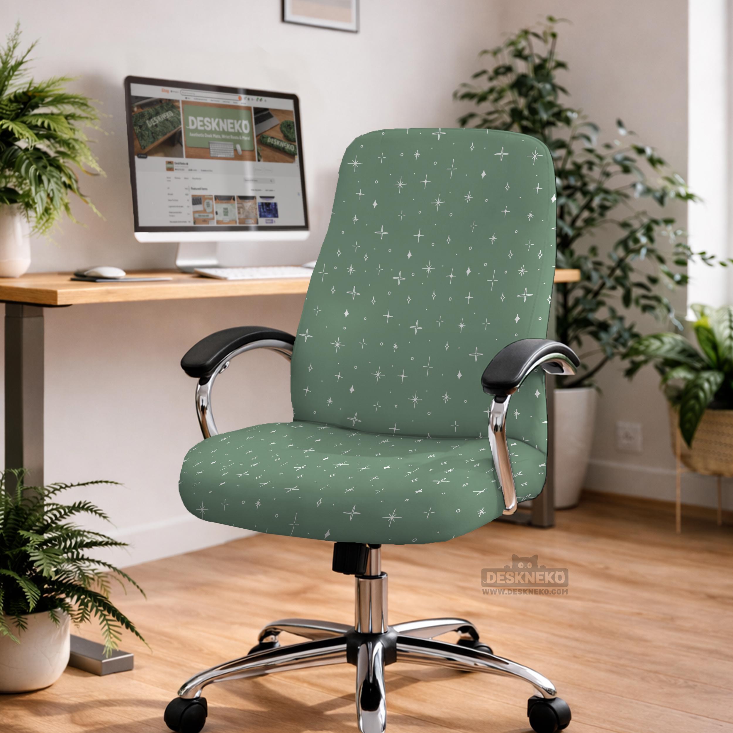 Sage Star Chair Cover image 4