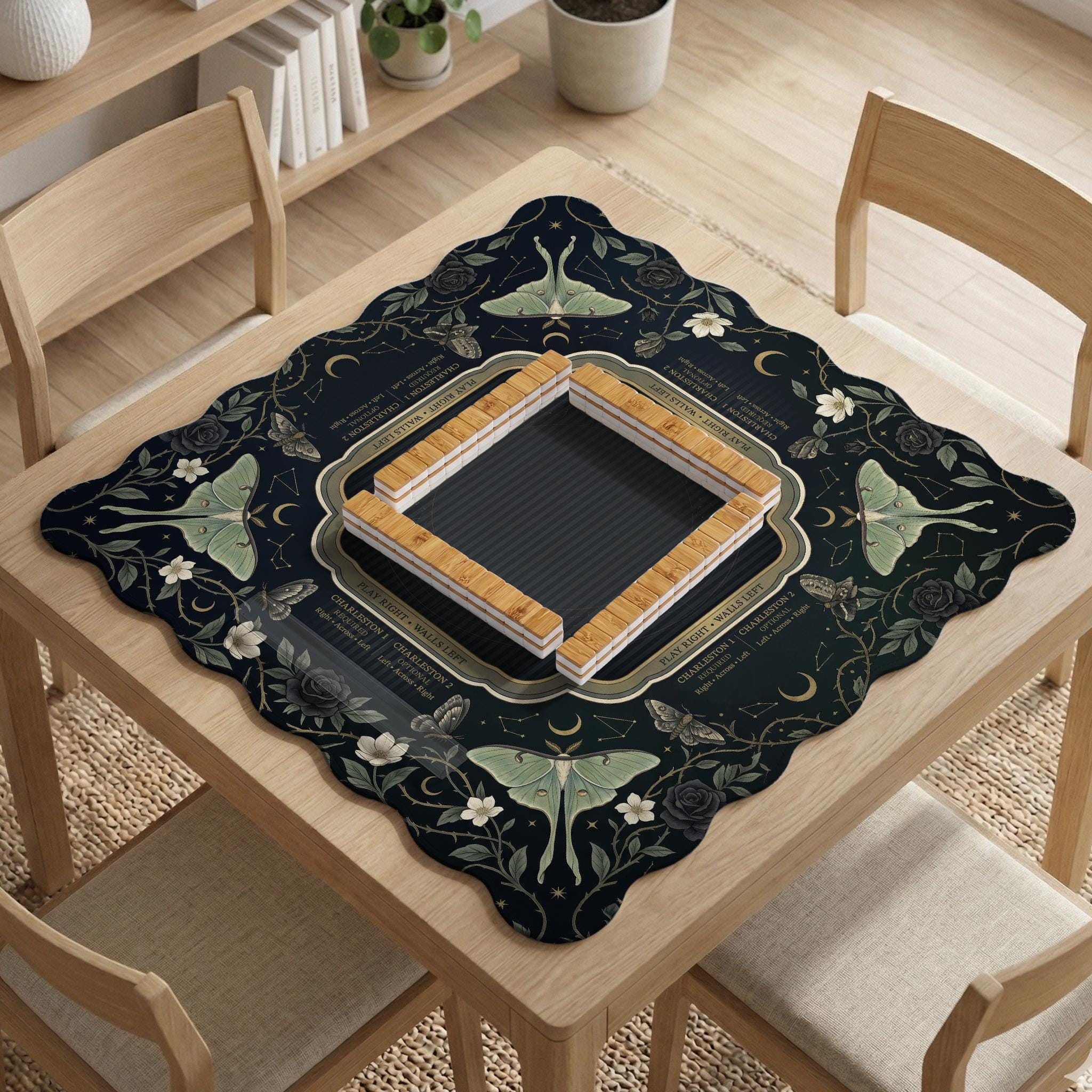 Midnight Celestial Mahjong Mat image 3