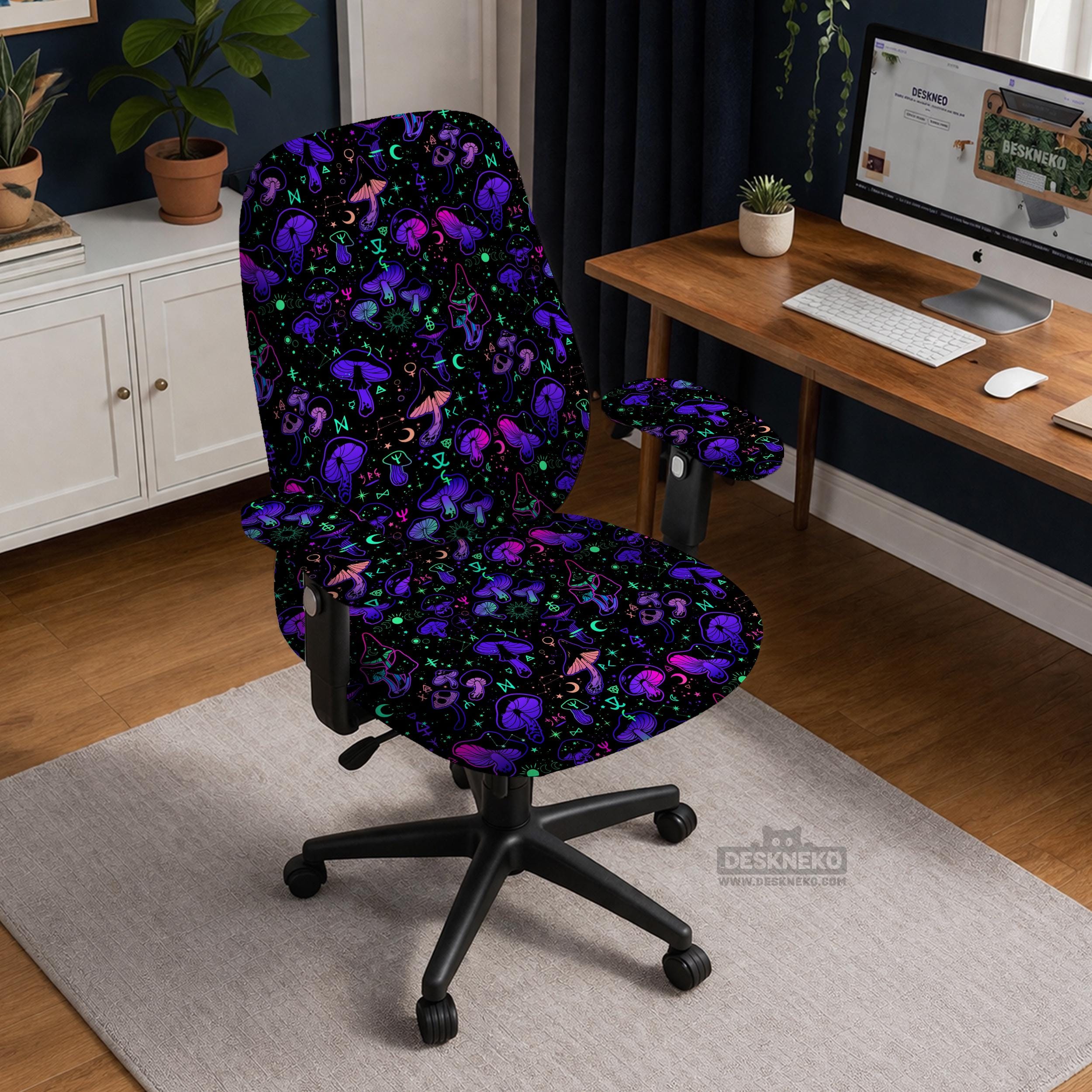 Neon Mushroom Chair Cover image 2